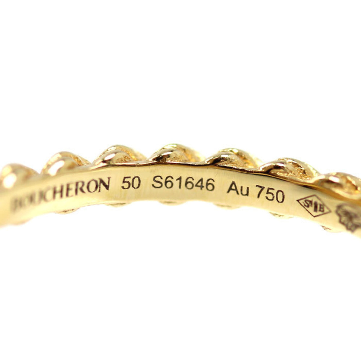 Boucheron Yellow Gold (18K) Band Ring (Pre-Owned)