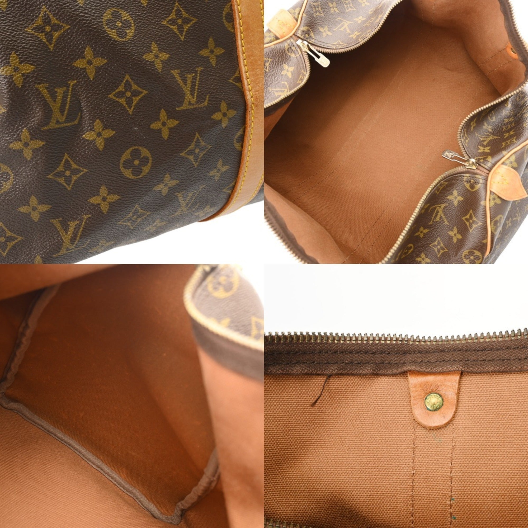 Louis Vuitton Monogram Brown Monogram Boston Bag (Pre-Owned)