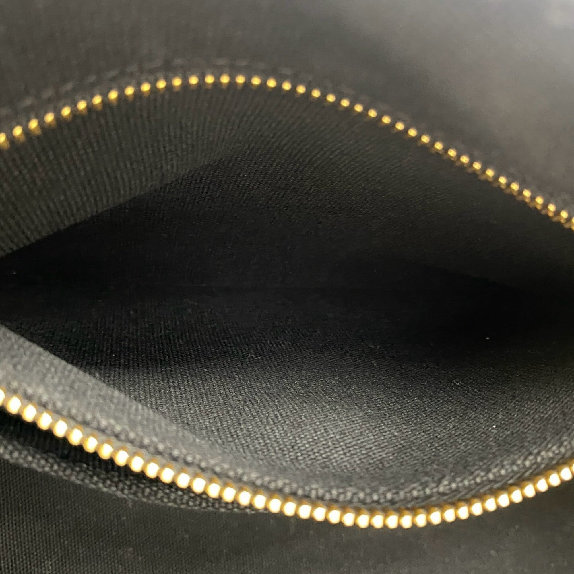 Prada Black Canvas Handbag Shoulder Bag Tote Bag (Pre-Owned)