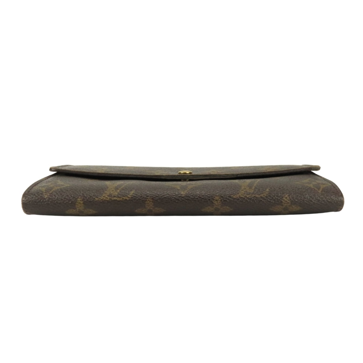 Louis Vuitton Monogram Brown Monogram Long Wallet (Bi-Fold) (Pre-Owned)