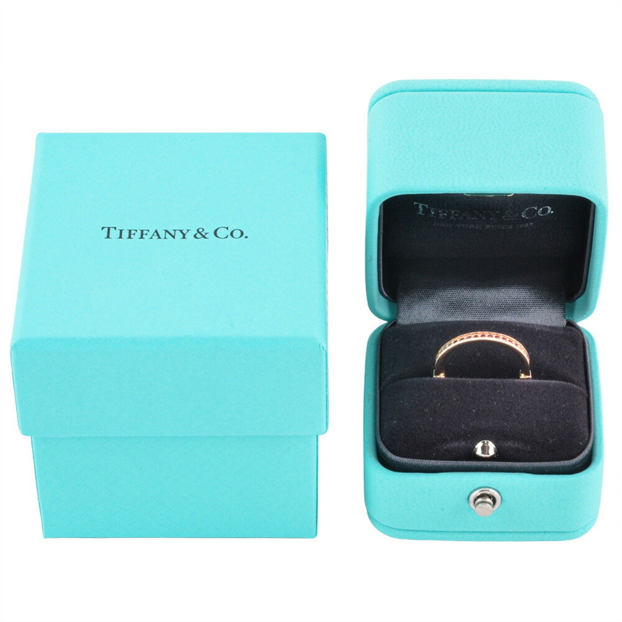 Tiffany Pink Gold Pink Gold (18K) Band Ring (Pre-Owned)