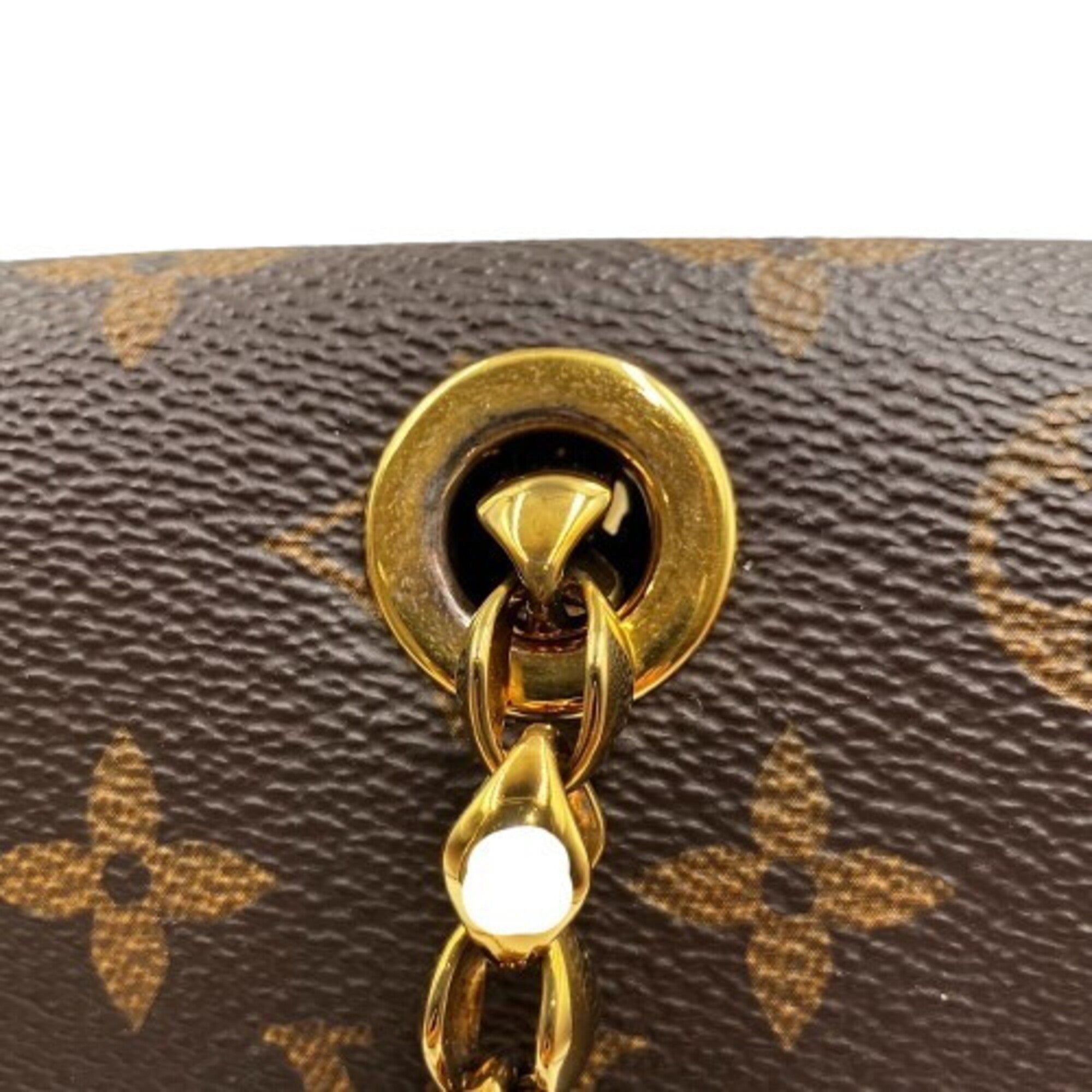 Louis Vuitton Monogram Black Brown Pvc Shoulder Bag (Pre-Owned)