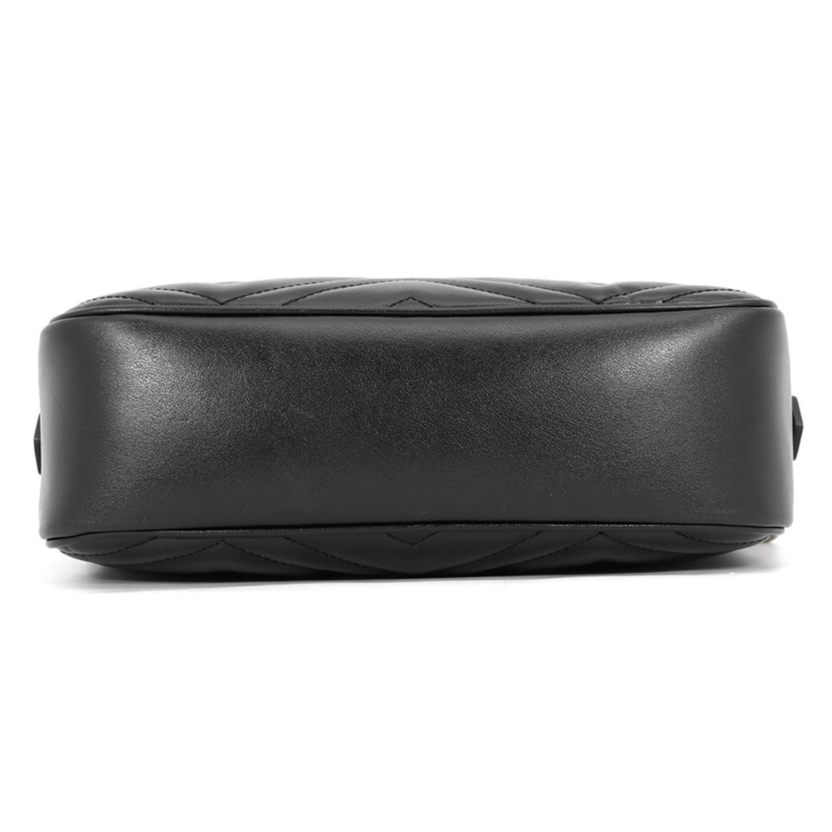 Gucci Black Leather Handbag Shoulder Bag (Pre-Owned)