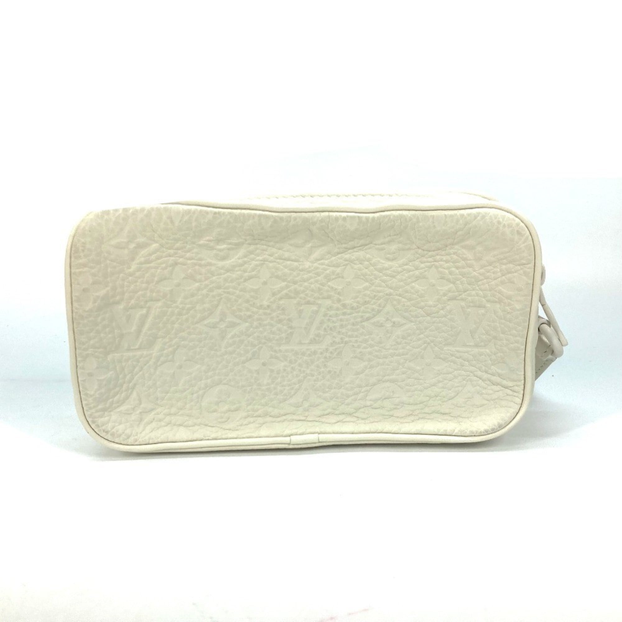 Louis Vuitton Monogram Empreinte White Monogram Empreinte Clutch Bag Pochette (Pre-Owned)