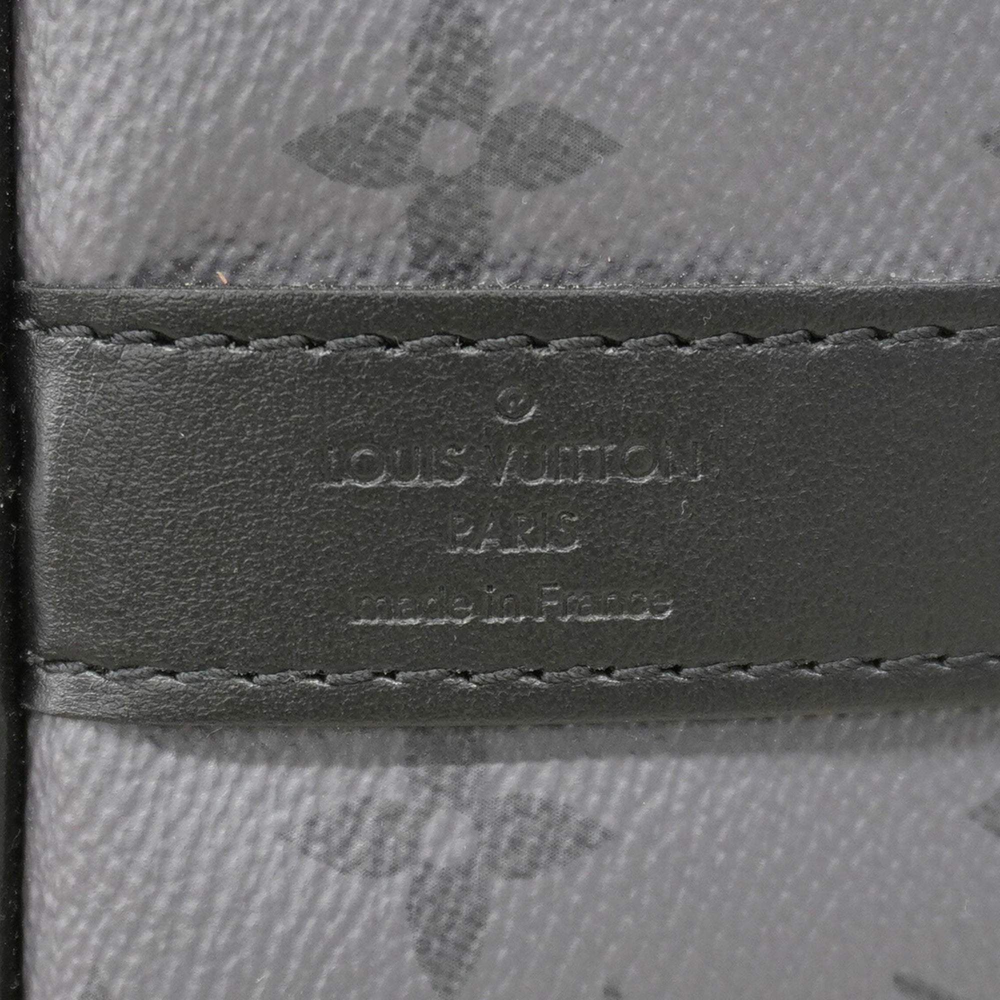 Louis Vuitton Black Gray Handbag (Pre-Owned)