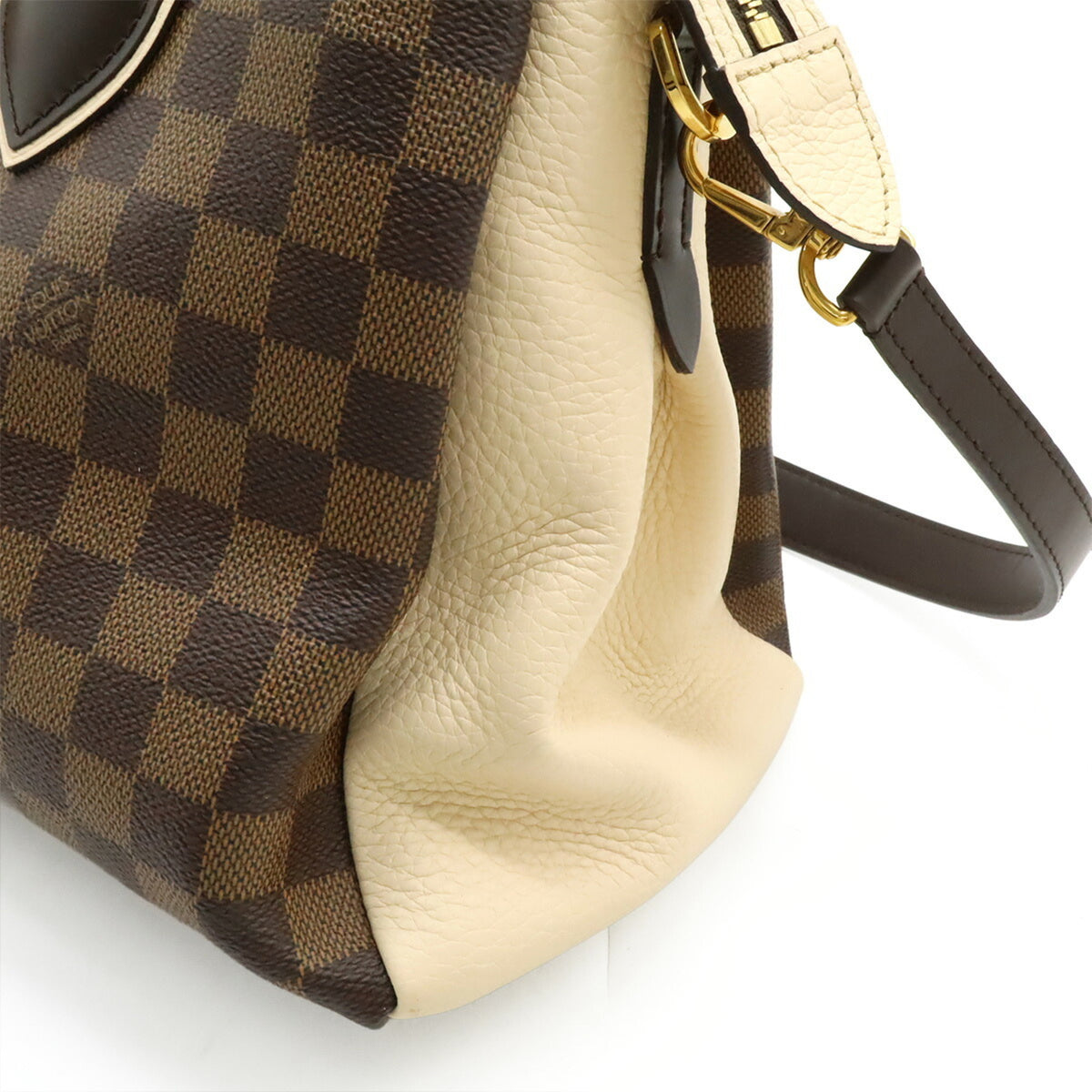 Louis Vuitton Brown Damier Canvas Galle Damier Canvas Handbag Shoulder Bag (Pre-Owned)