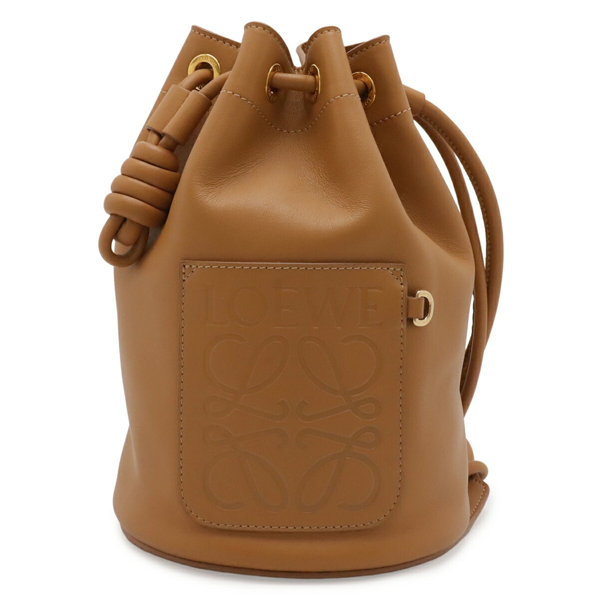 Loewe Brown Leather Shoulder Bag (Pre-Owned)