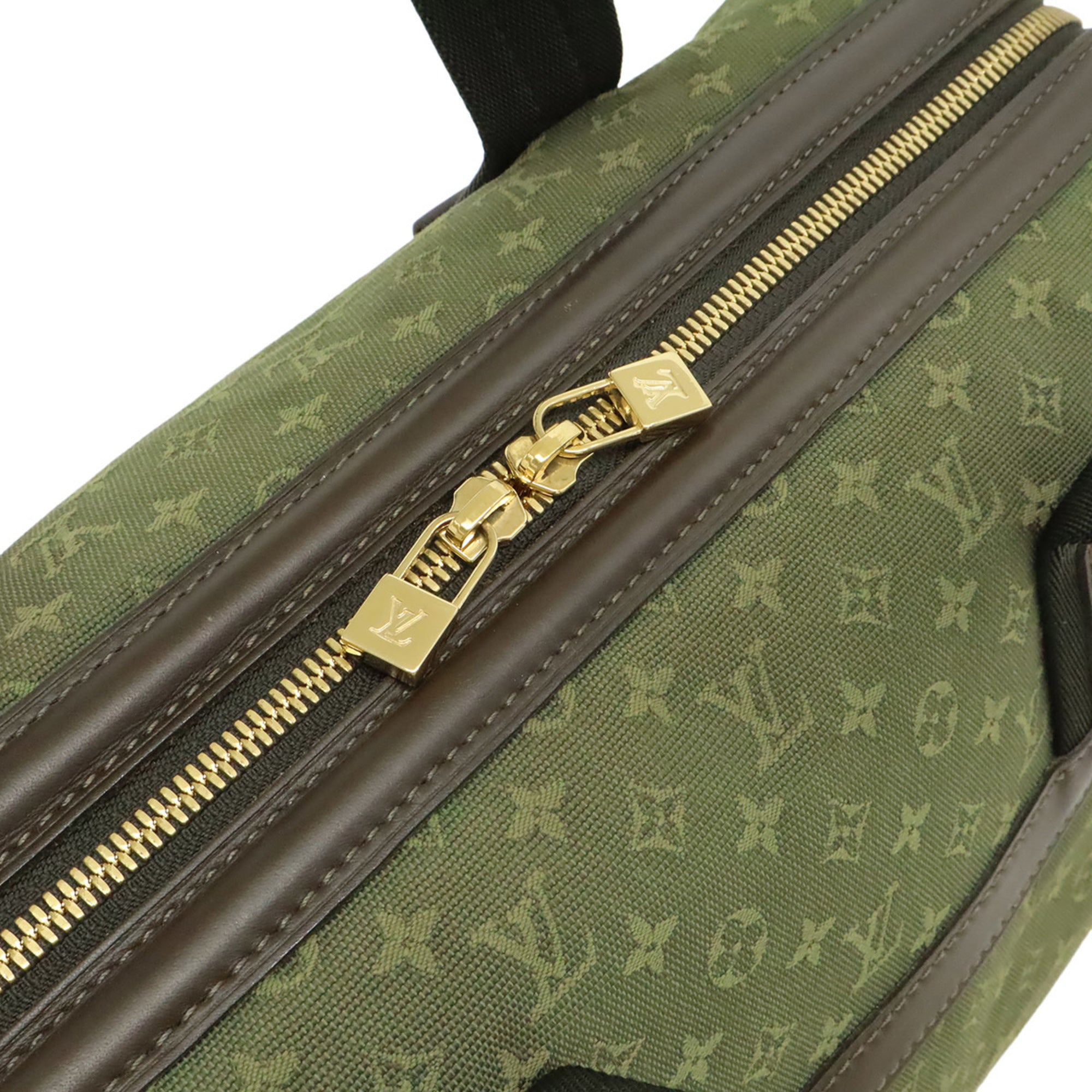 Louis Vuitton Tst Khaki Canvas Leather Shoulder Bag Tote Bag (Pre-Owned)