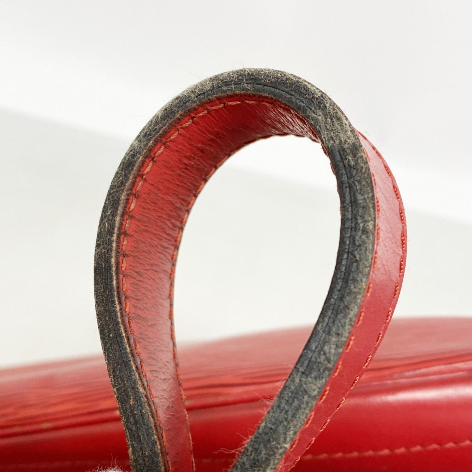 Louis Vuitton Castilian Red Shoulder Bag (Pre-Owned)
