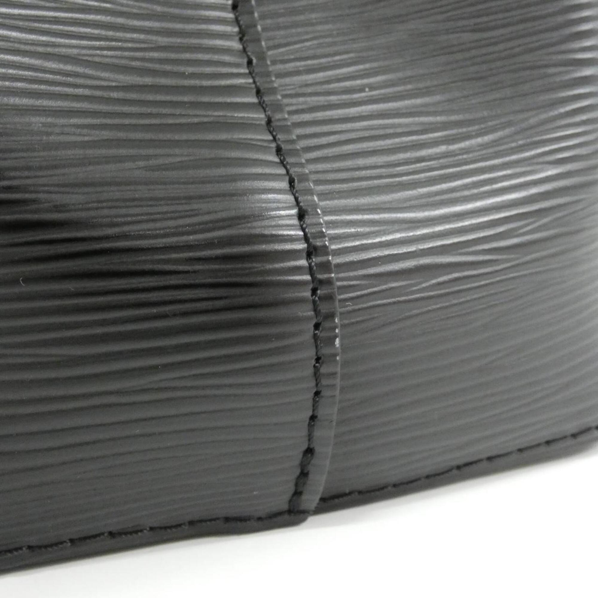 Louis Vuitton Epi Noir Saffron Leather Shoulder Bag (Pre-Owned)