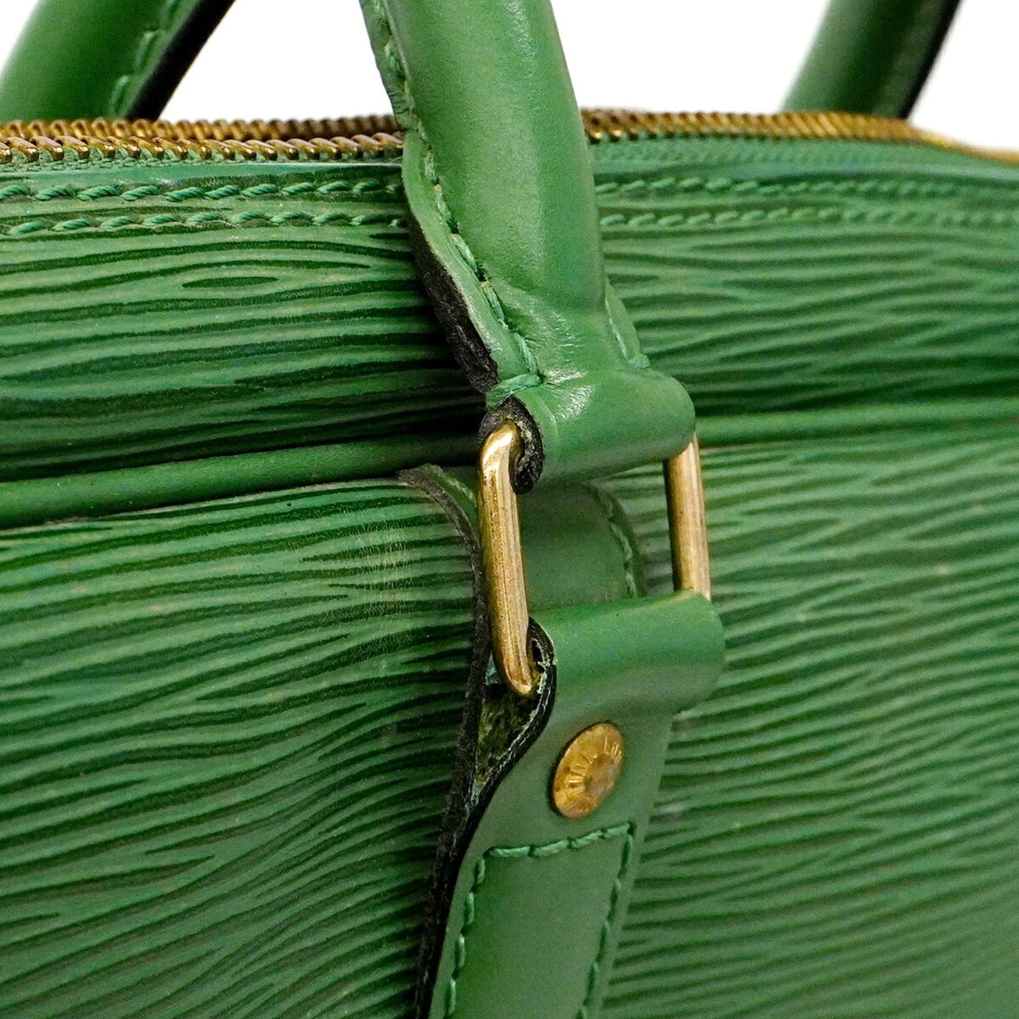 Louis Vuitton Borneo Green Briefcase (Pre-Owned)