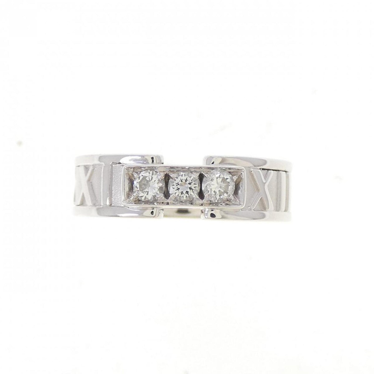 Tiffany White Gold White Gold (18K) Band Ring (Pre-Owned)