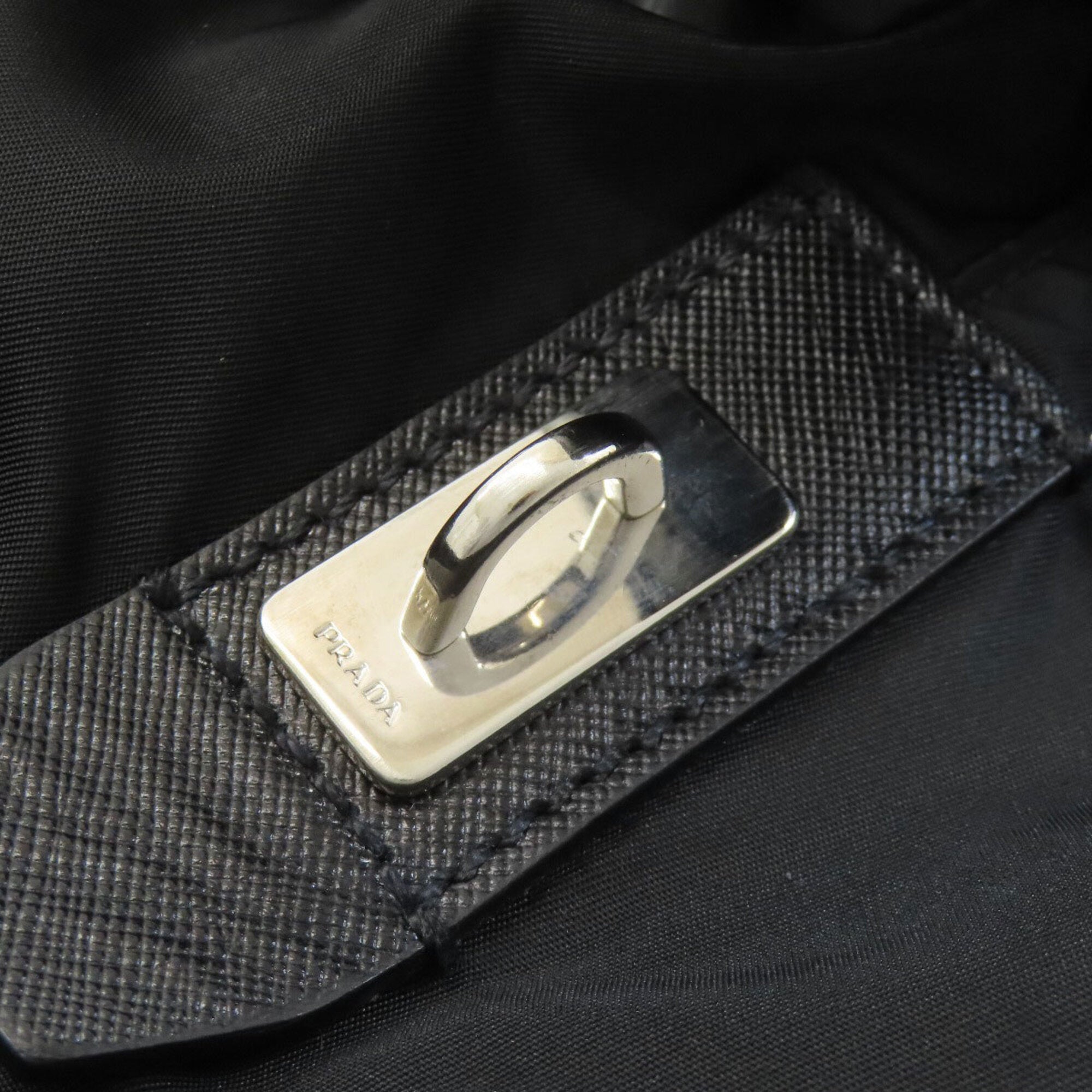 Prada Black Nylon Tote Bag (Pre-Owned)