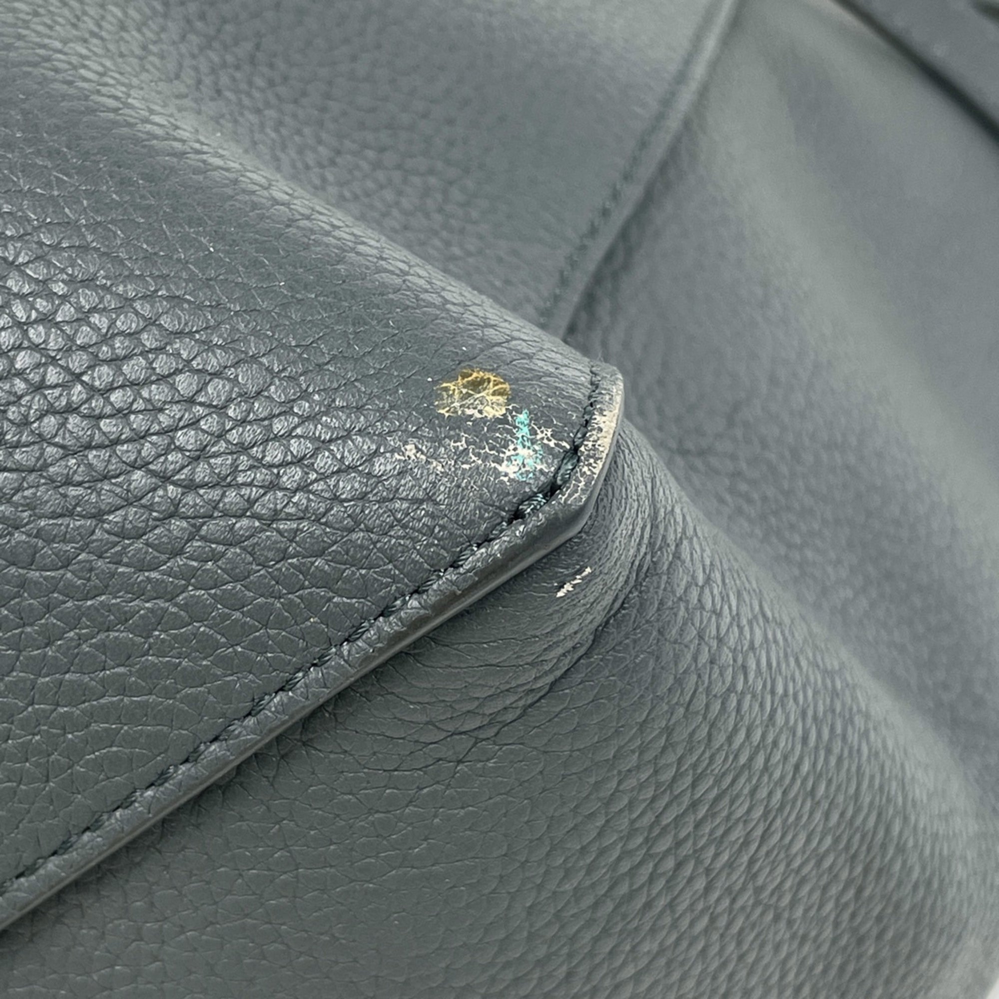 Celine Gray Leather Tote Bag (Pre-Owned)