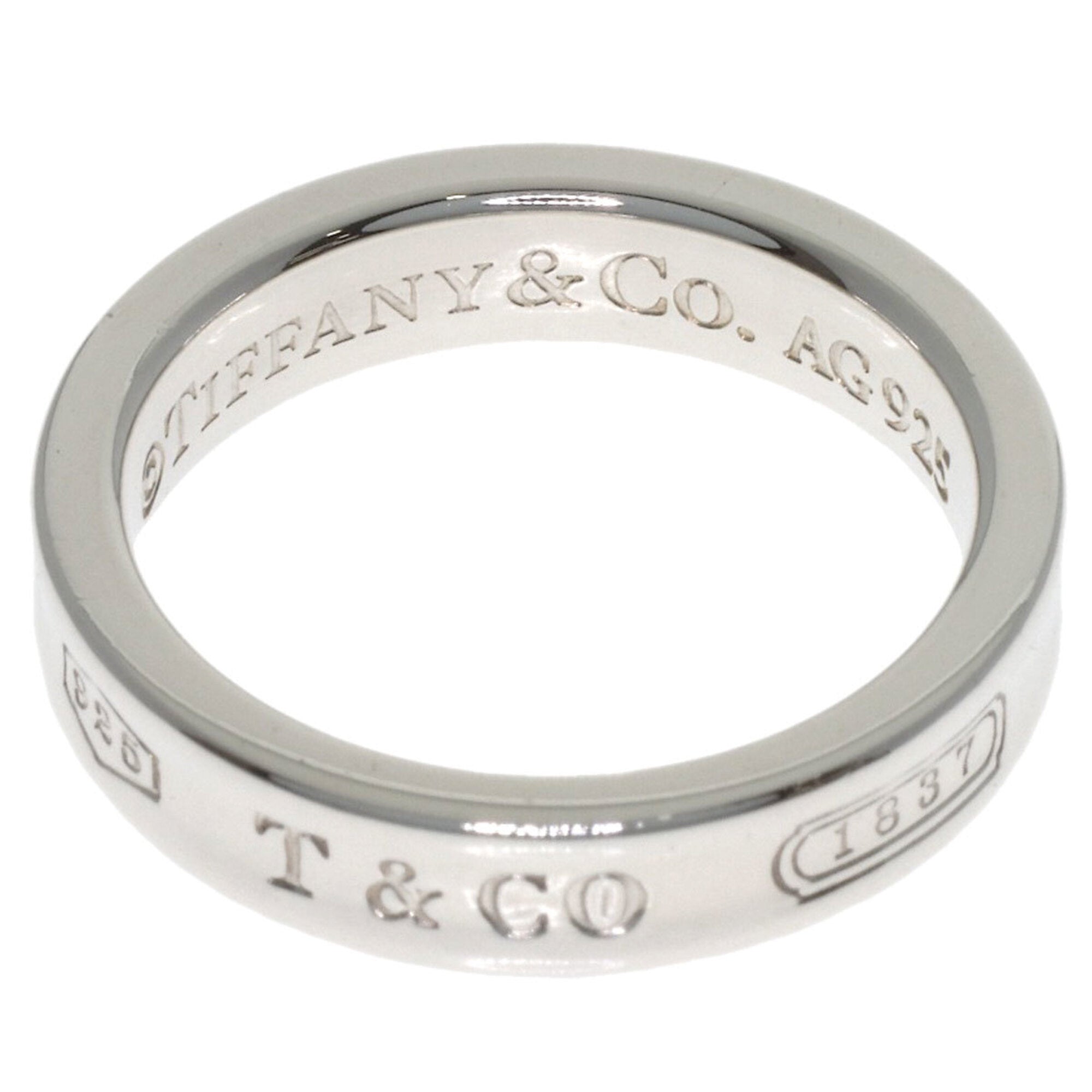 Tiffany Silver Band Ring (Pre-Owned)