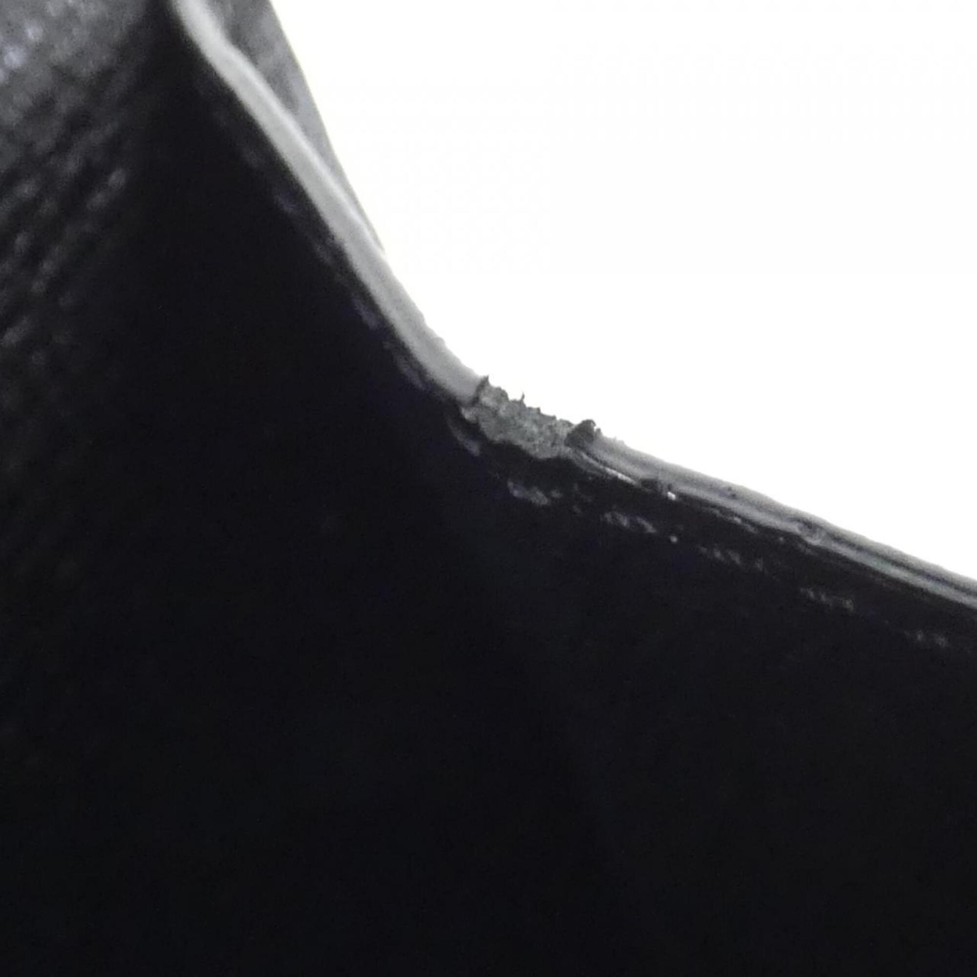 Louis Vuitton Black Leather Coin Purse/Coin Case (Pre-Owned)