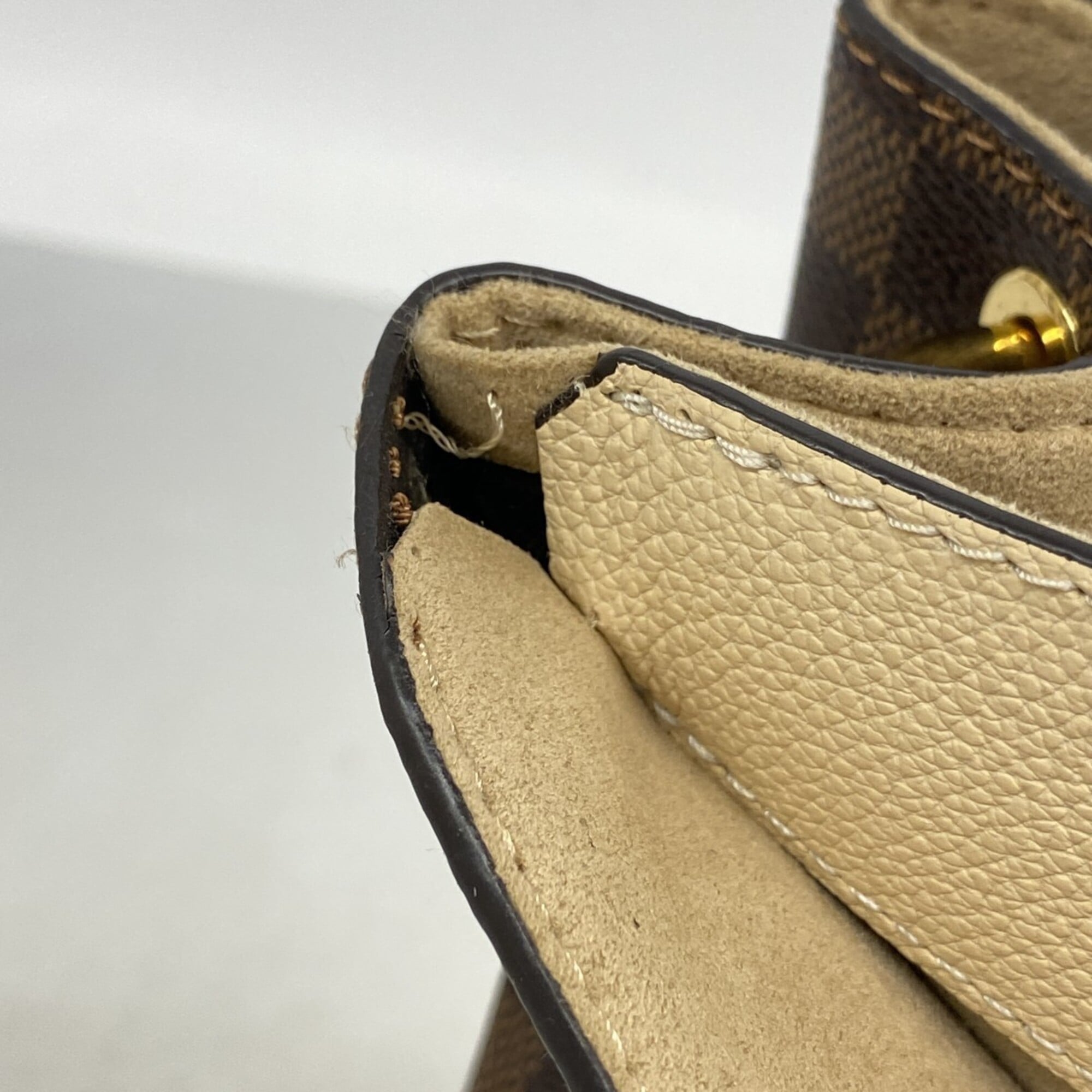 Louis Vuitton Cream Ebene Tote Bag (Pre-Owned)