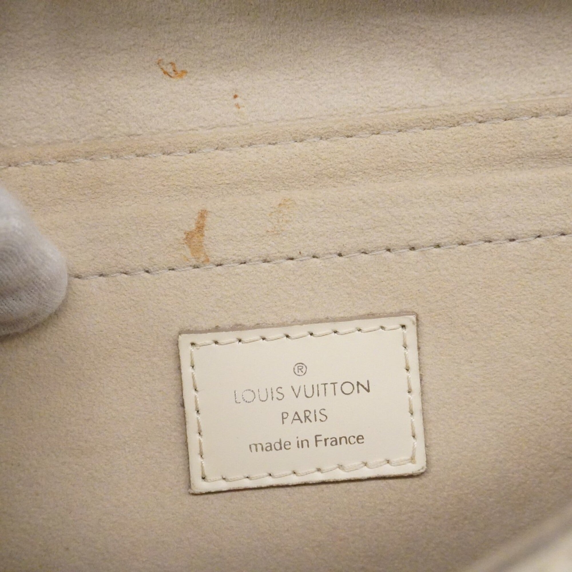 Louis Vuitton Lv Off White Shoulder Bag (Pre-Owned)