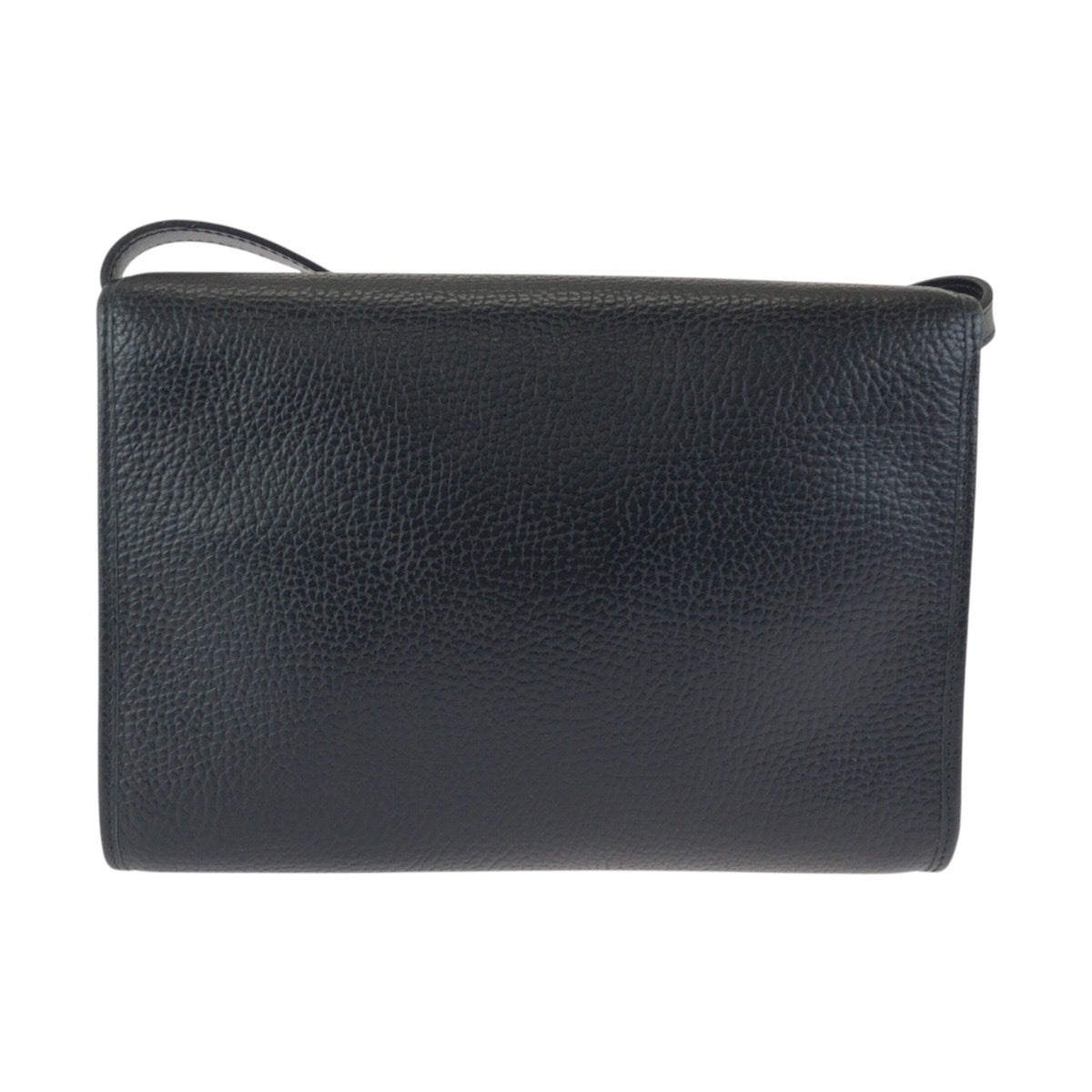 Christian Dior Black Leather Pochette Shoulder Bag (Pre-Owned)