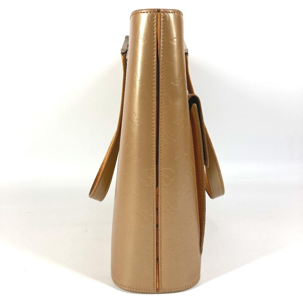 Louis Vuitton Beige Monogram Mat Leather Shoulder Bag Tote Bag (Pre-Owned)