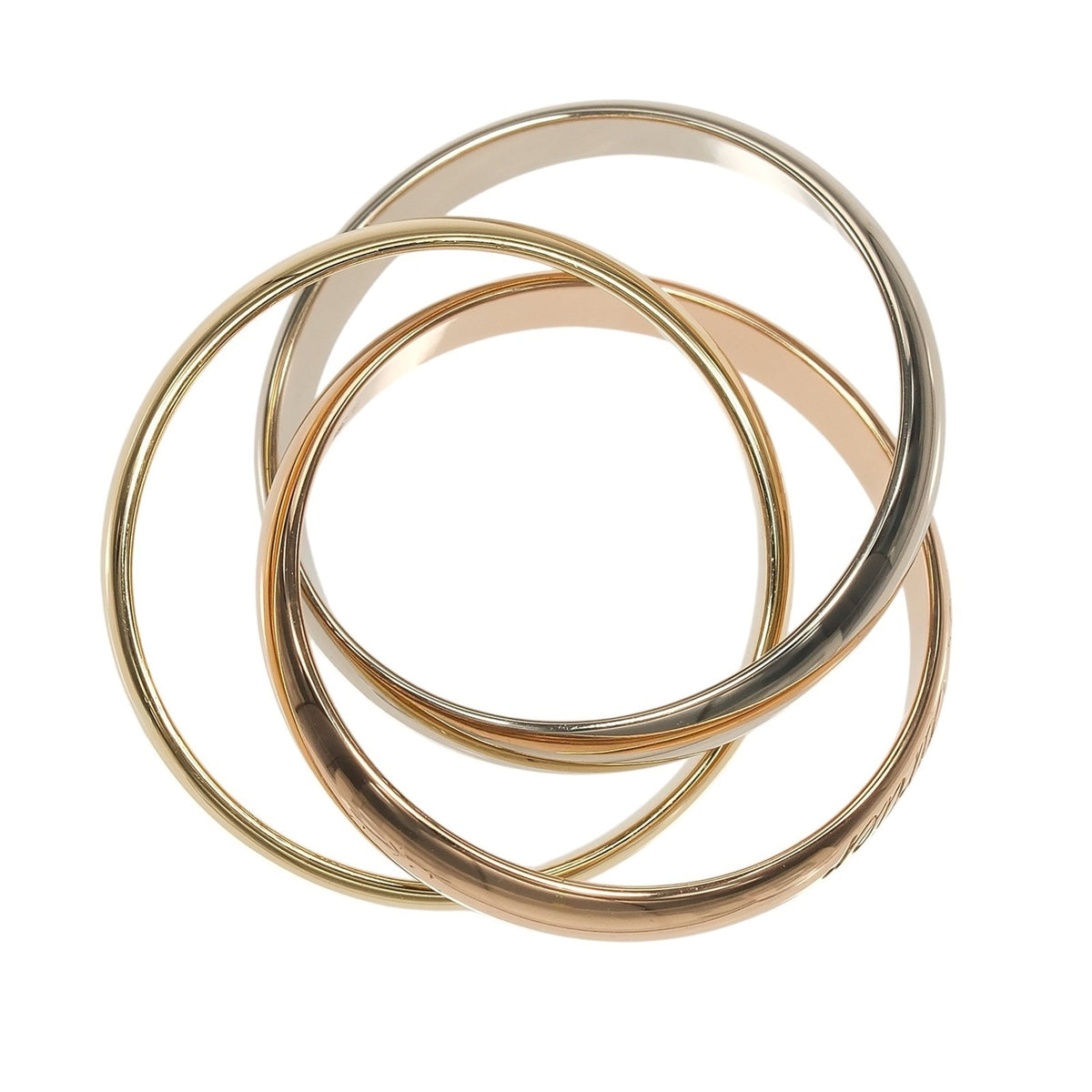 Cartier Trinity Yellow Gold (18K) Pink Gold (18K) White Gold (18K) Band Ring (Pre-Owned)