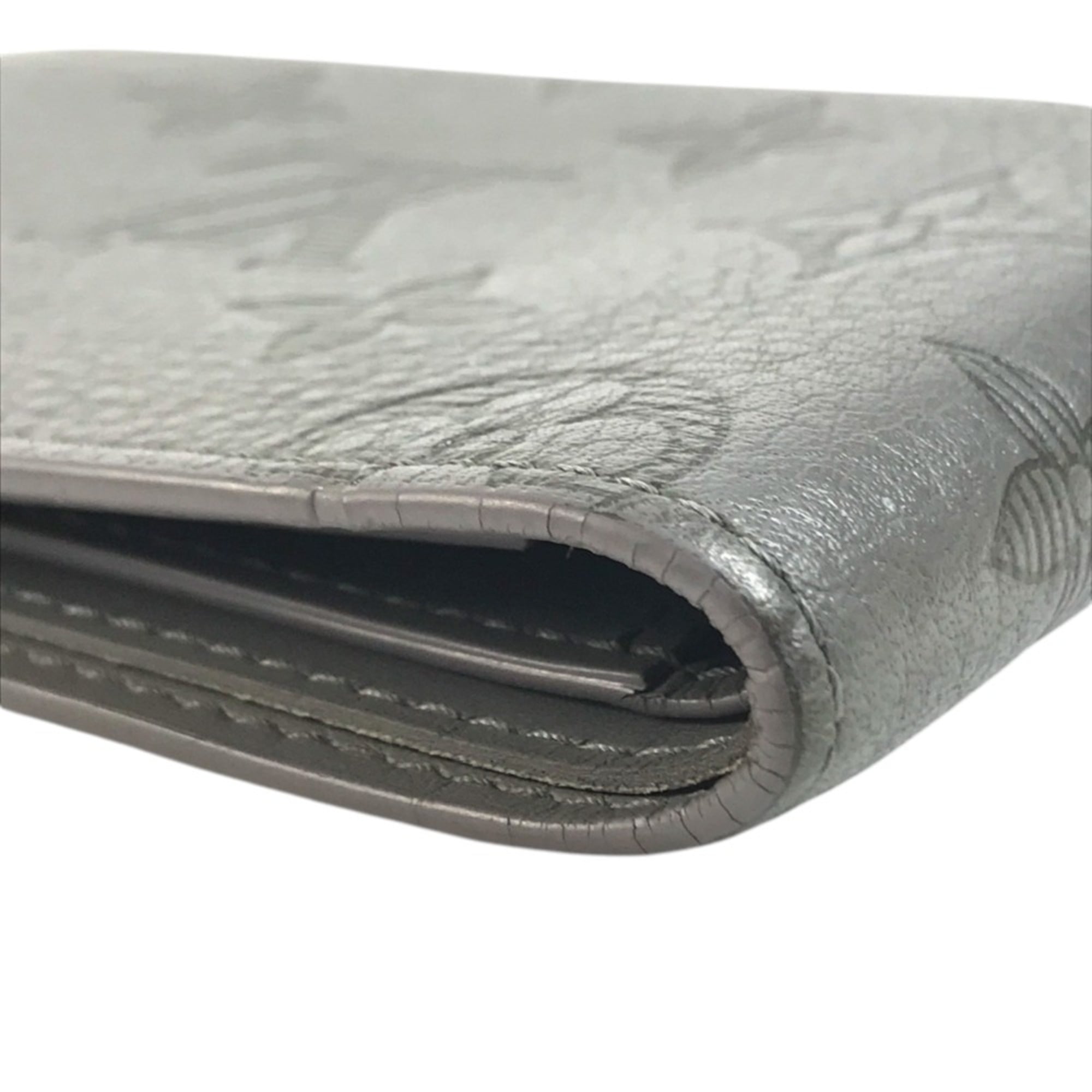 Louis Vuitton Monogram Shadow Gray Monogram Shadow Wallet (Bi-Fold) (Pre-Owned)