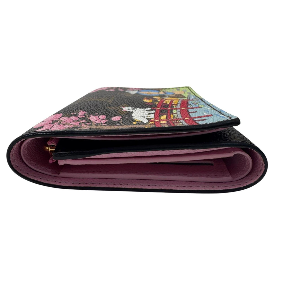 Louis Vuitton Multi-Color Leather Wallet (Tri-Fold) (Pre-Owned)