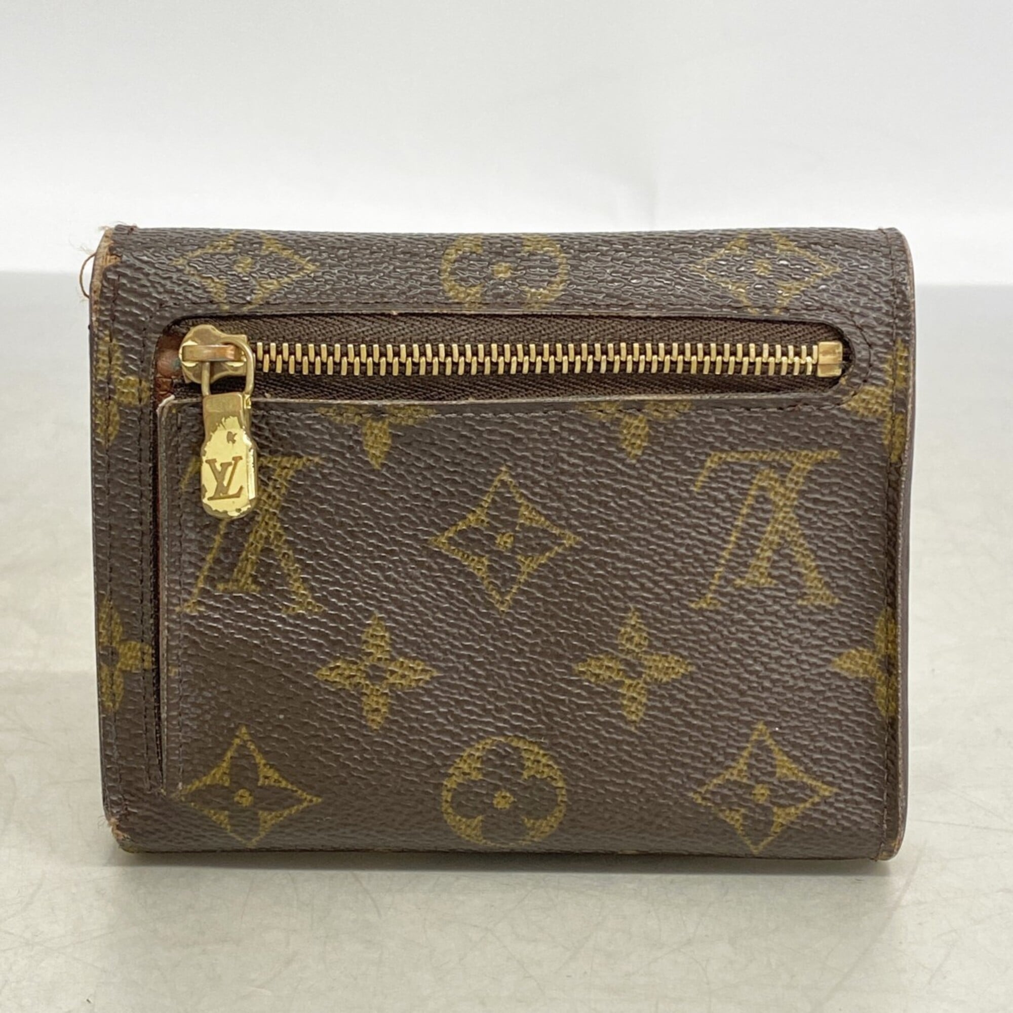 Louis Vuitton Brown Wallet (Tri-Fold) (Pre-Owned)