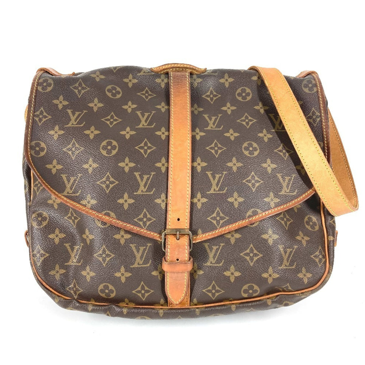 Louis Vuitton Monogram Brown Monogram Handbag Shoulder Bag (Pre-Owned)