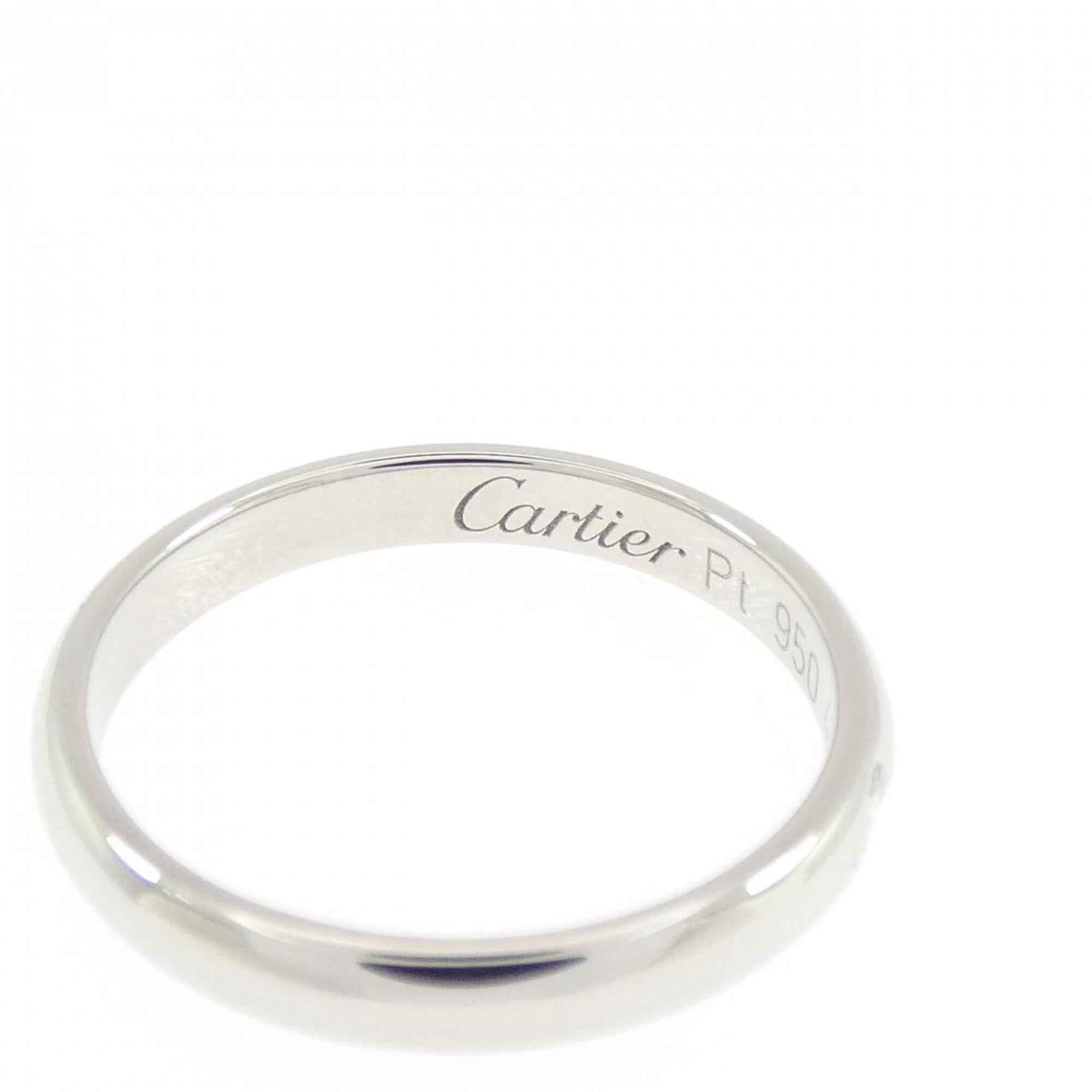 Cartier Platinum 950 Band Ring (Pre-Owned)