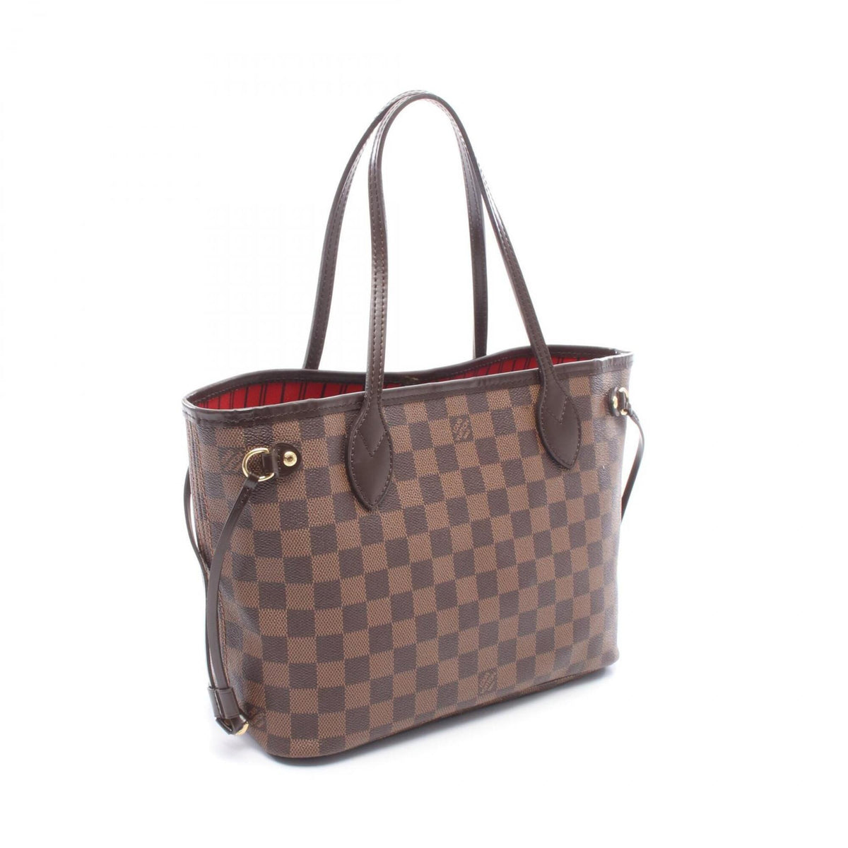 Louis Vuitton Brown Damier Canvas Coated Canvas Damier Canvas Leather Handbag Tote Bag (Pre-Owned)