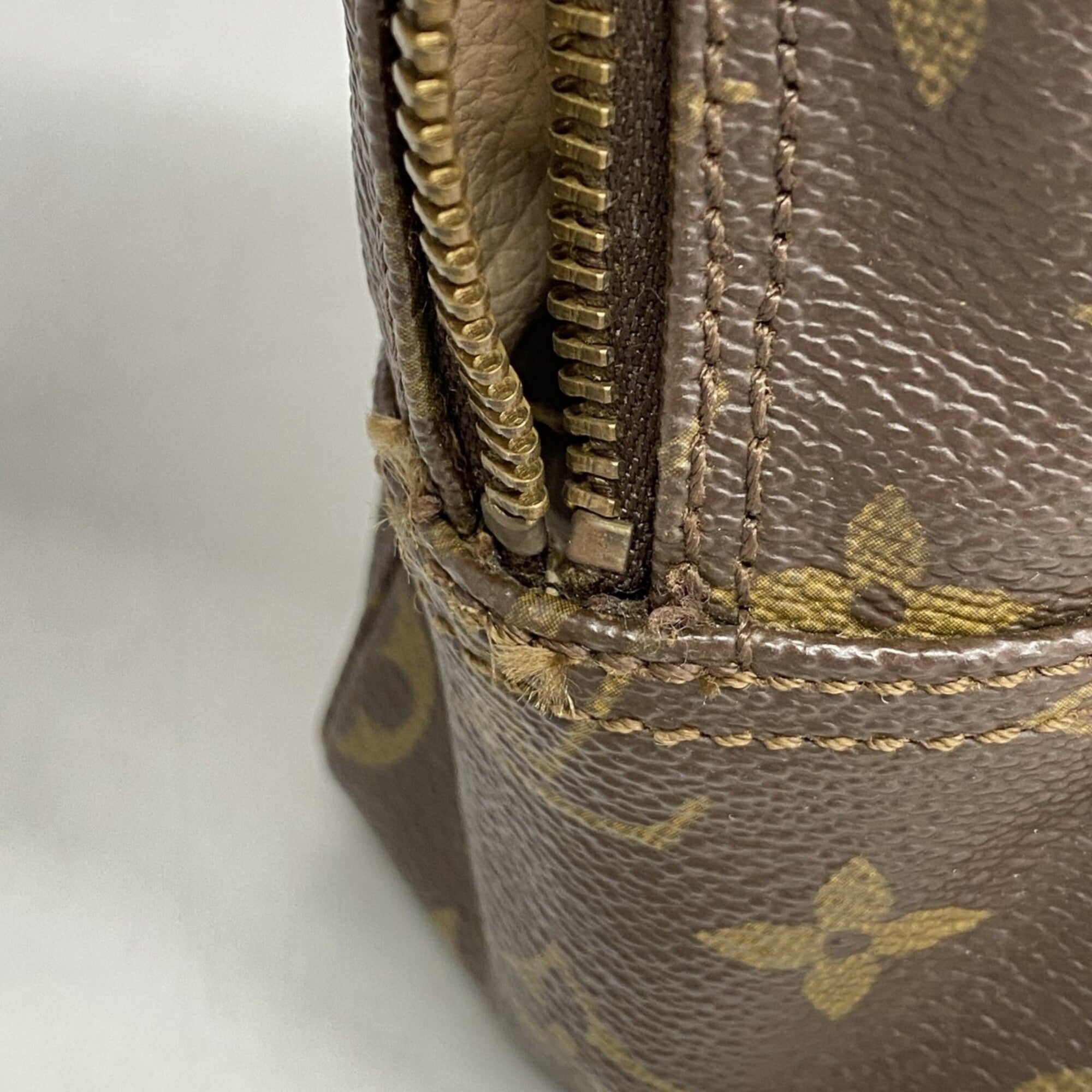 Louis Vuitton Brown Pouch (Pre-Owned)