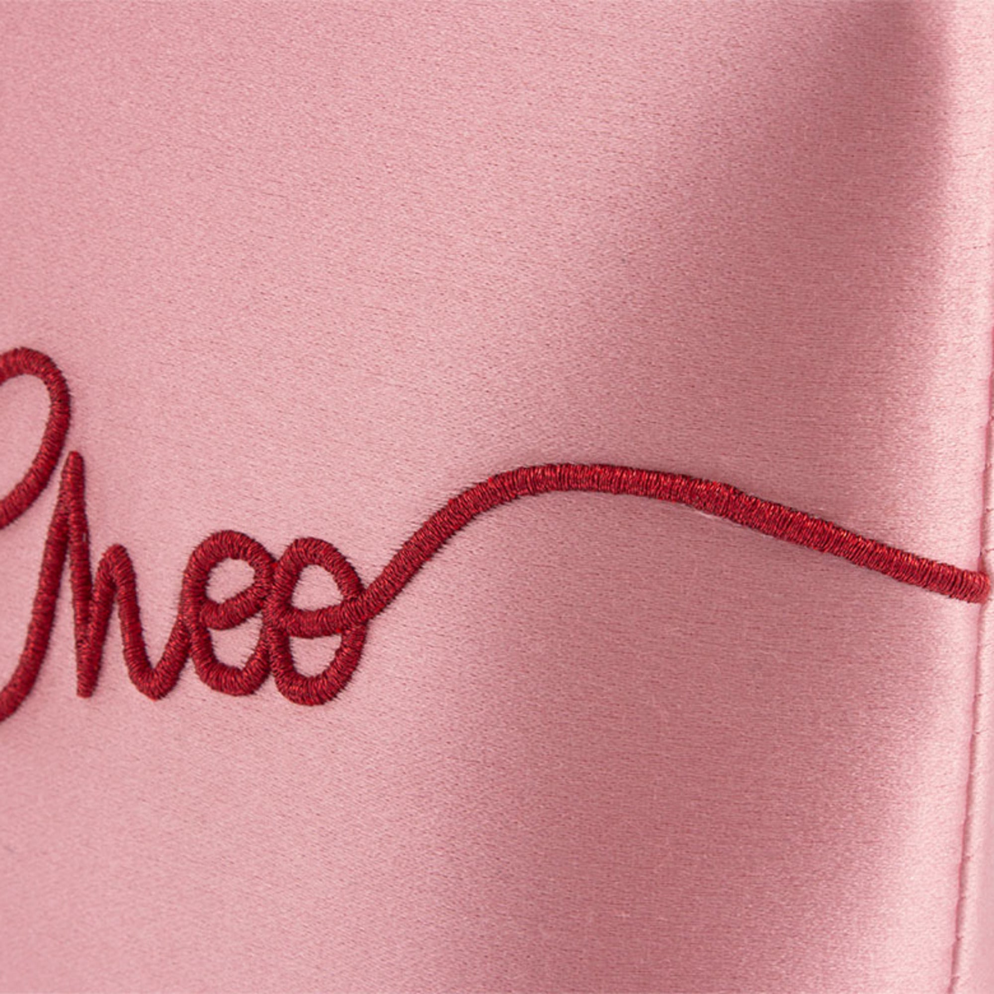 Jimmy Choo Pink Satin Pouch (Pre-Owned)