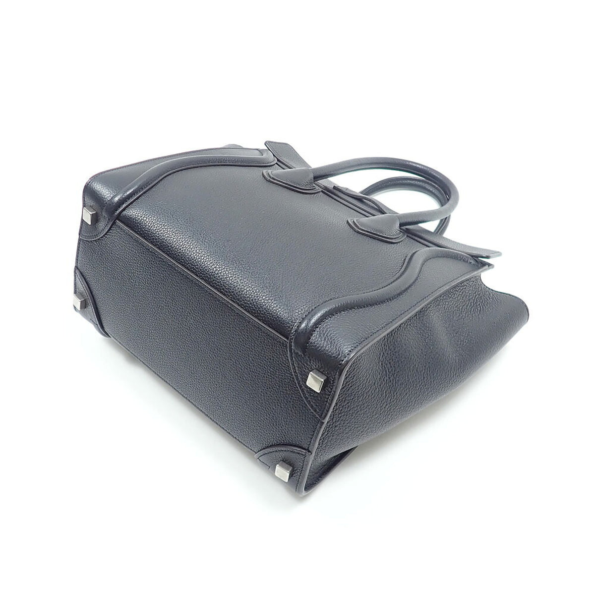 Celine Luggage Black Leather Handbag (Pre-Owned)