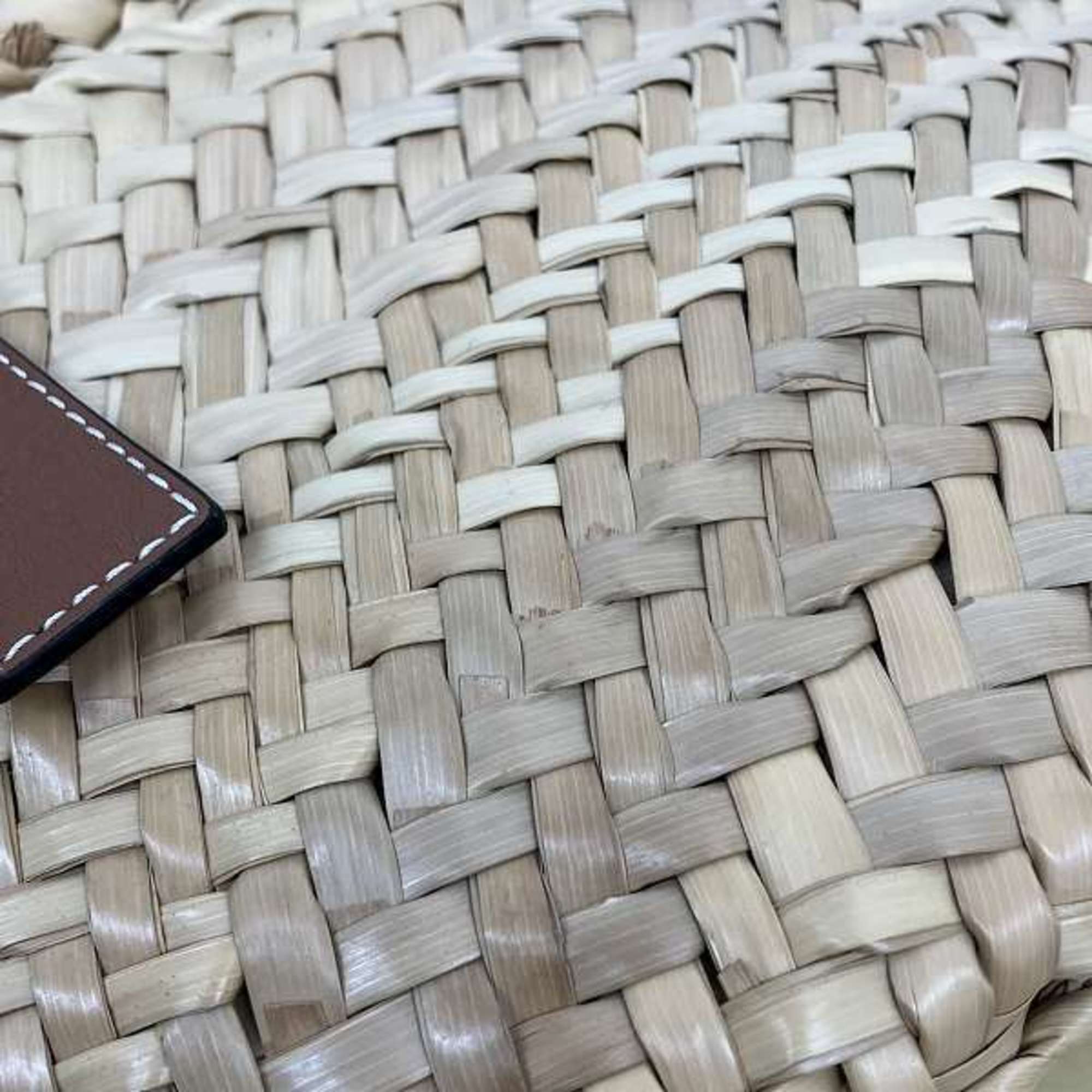 Loewe Brown Leather Basket Handbag (Pre-Owned)