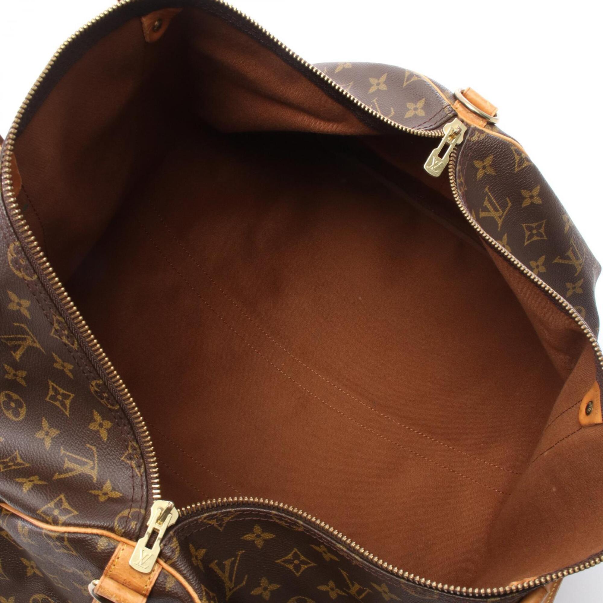 Louis Vuitton Brown Monogram Monogram Boston Bag Handbag (Pre-Owned)