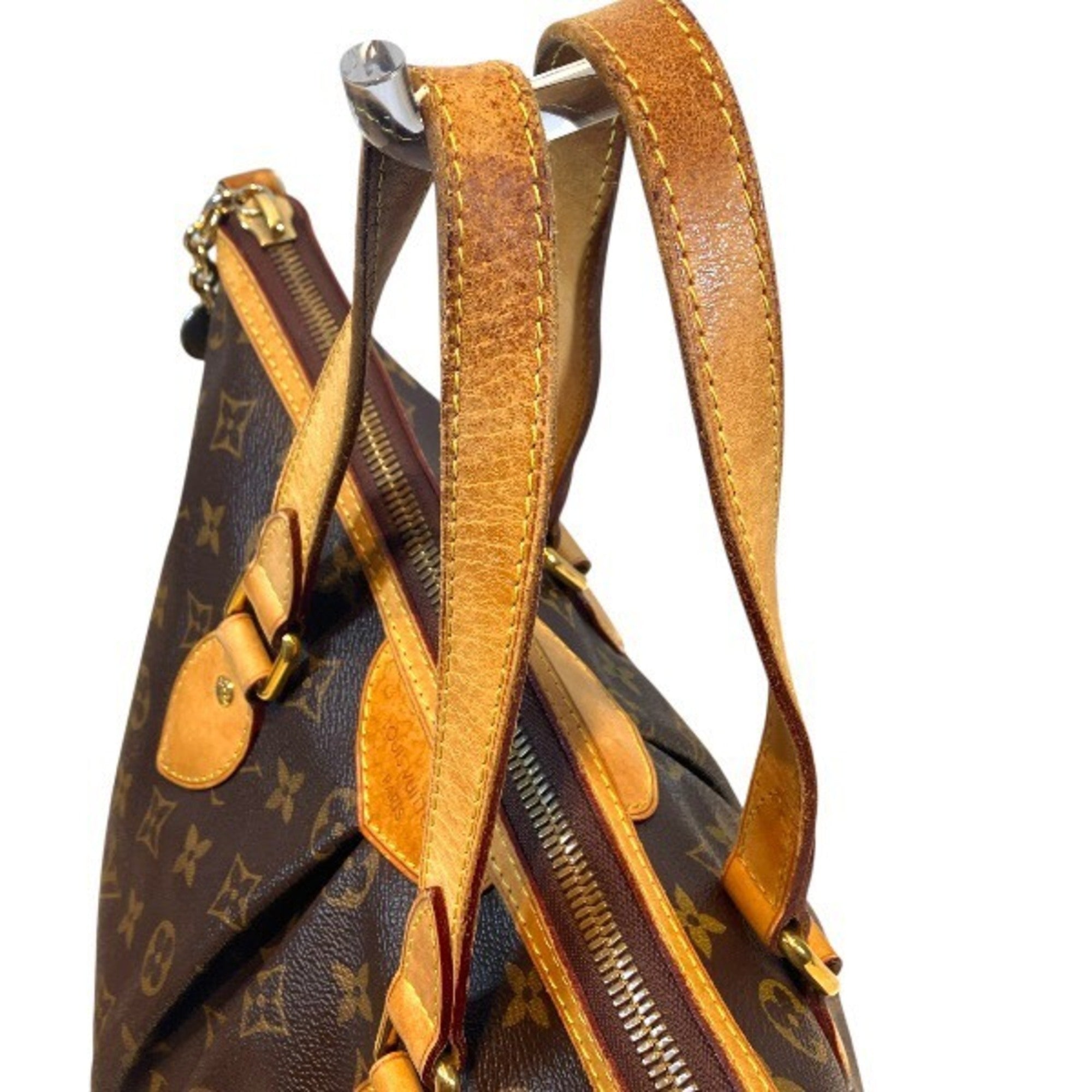 Louis Vuitton Brown Monogram Handbag Shoulder Bag (Pre-Owned)