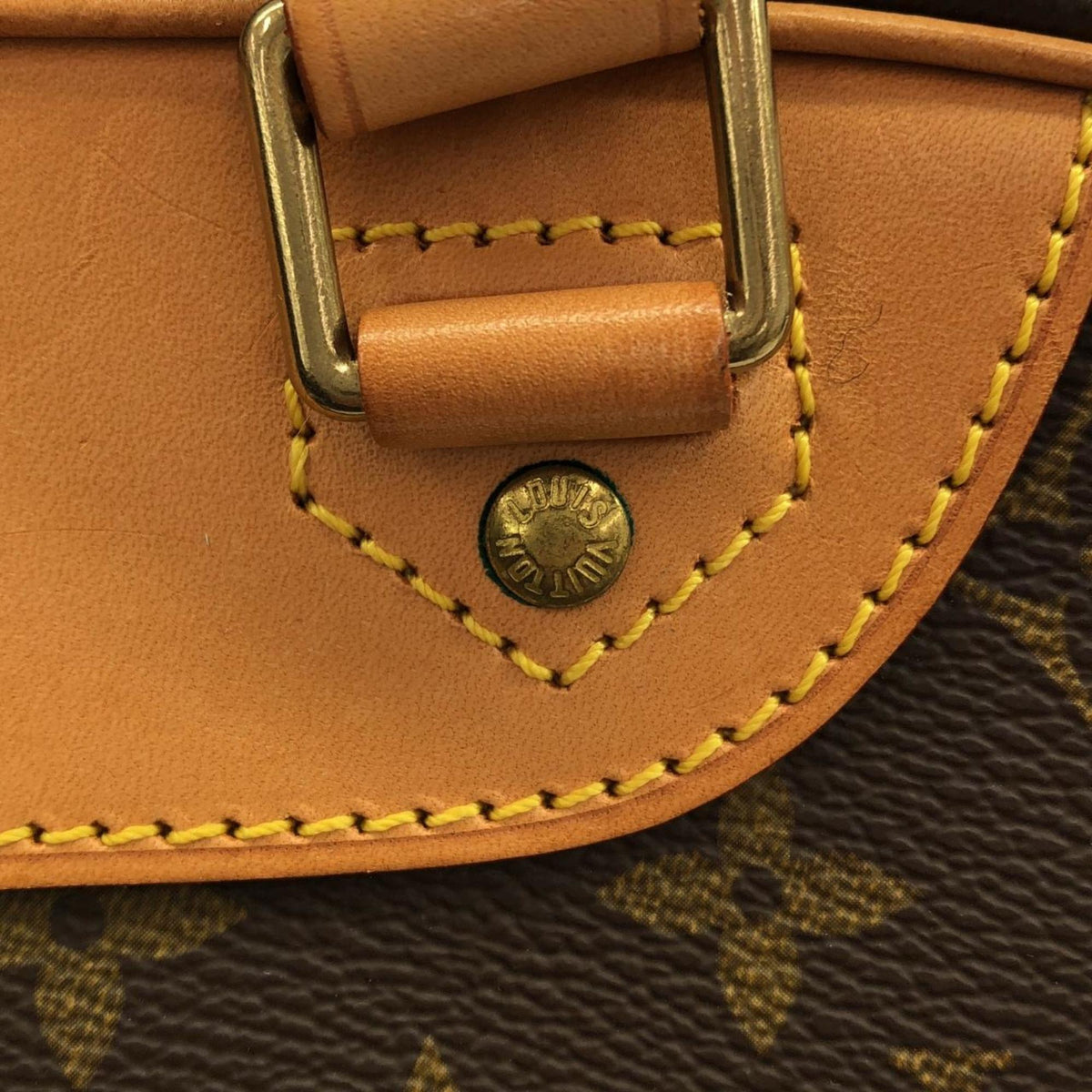 Louis Vuitton Marron Monogram Monogram Coated Canvas Handbag (Pre-Owned)
