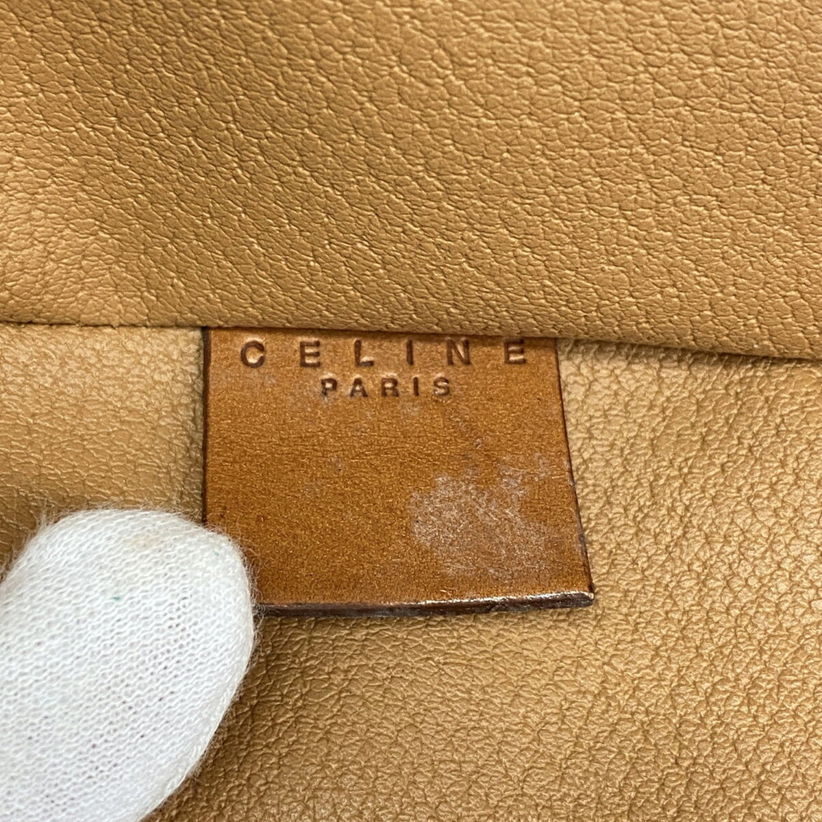 Celine Brown Pvc Vanity Bag (Pre-Owned)