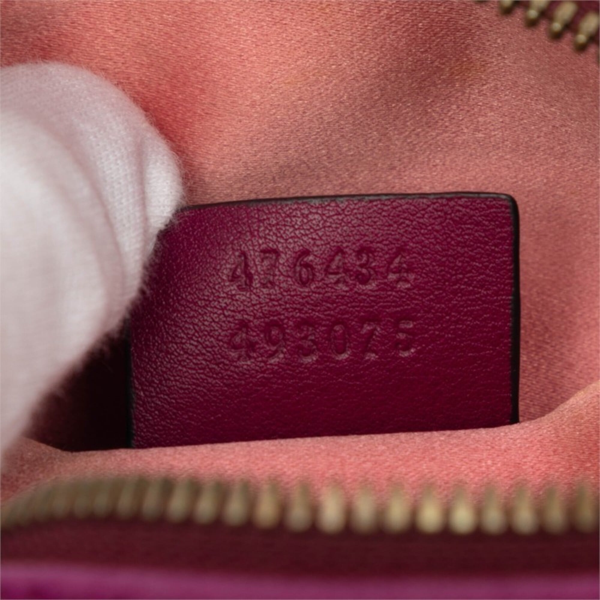 Gucci Gg Marmont Purple Velvet Leather Shoulder Bag Sling Bag (Pre-Owned)