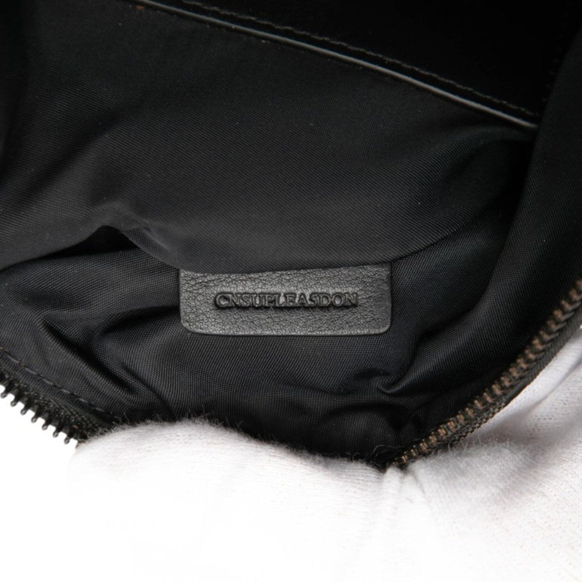 Burberry Black Nylon Leather Fanny Pack (Pre-Owned)