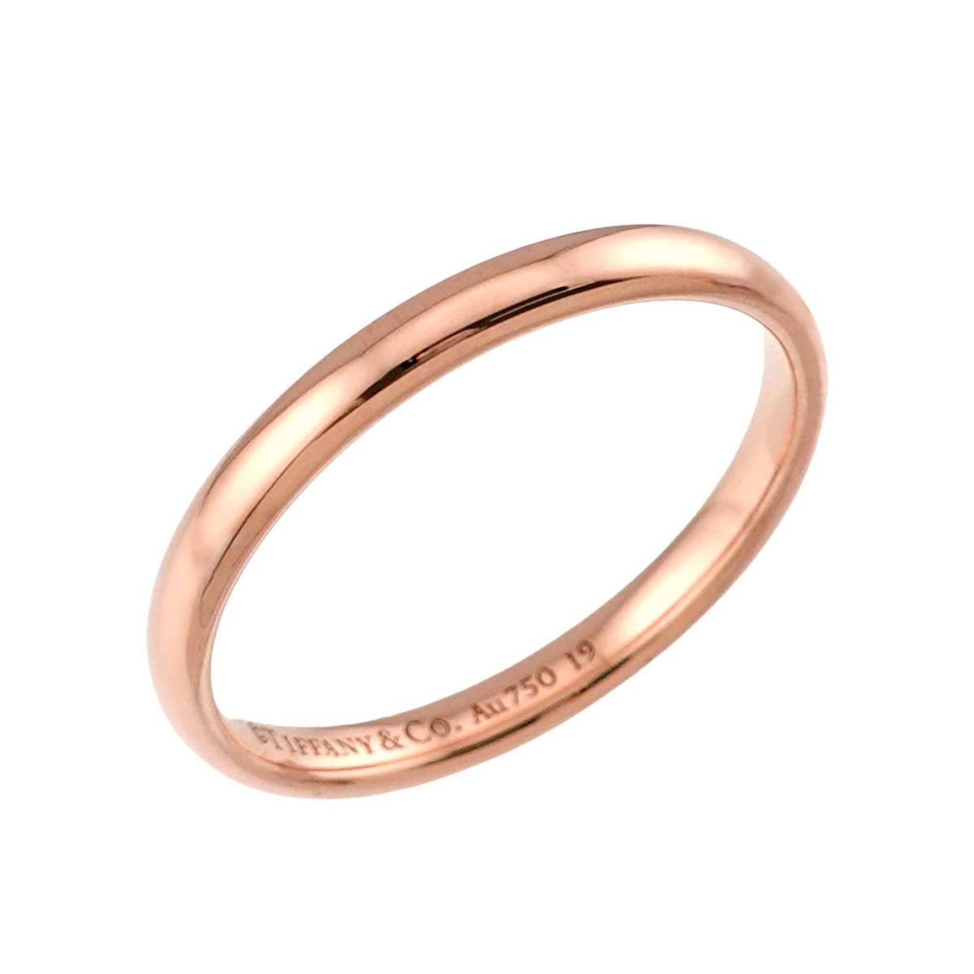 Tiffany Pink Gold (18K) Band Ring (Pre-Owned)