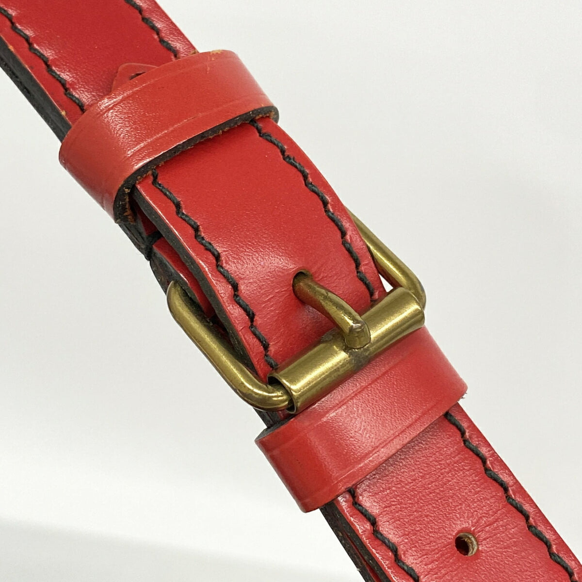 Louis Vuitton Castilian Red Shoulder Bag (Pre-Owned)