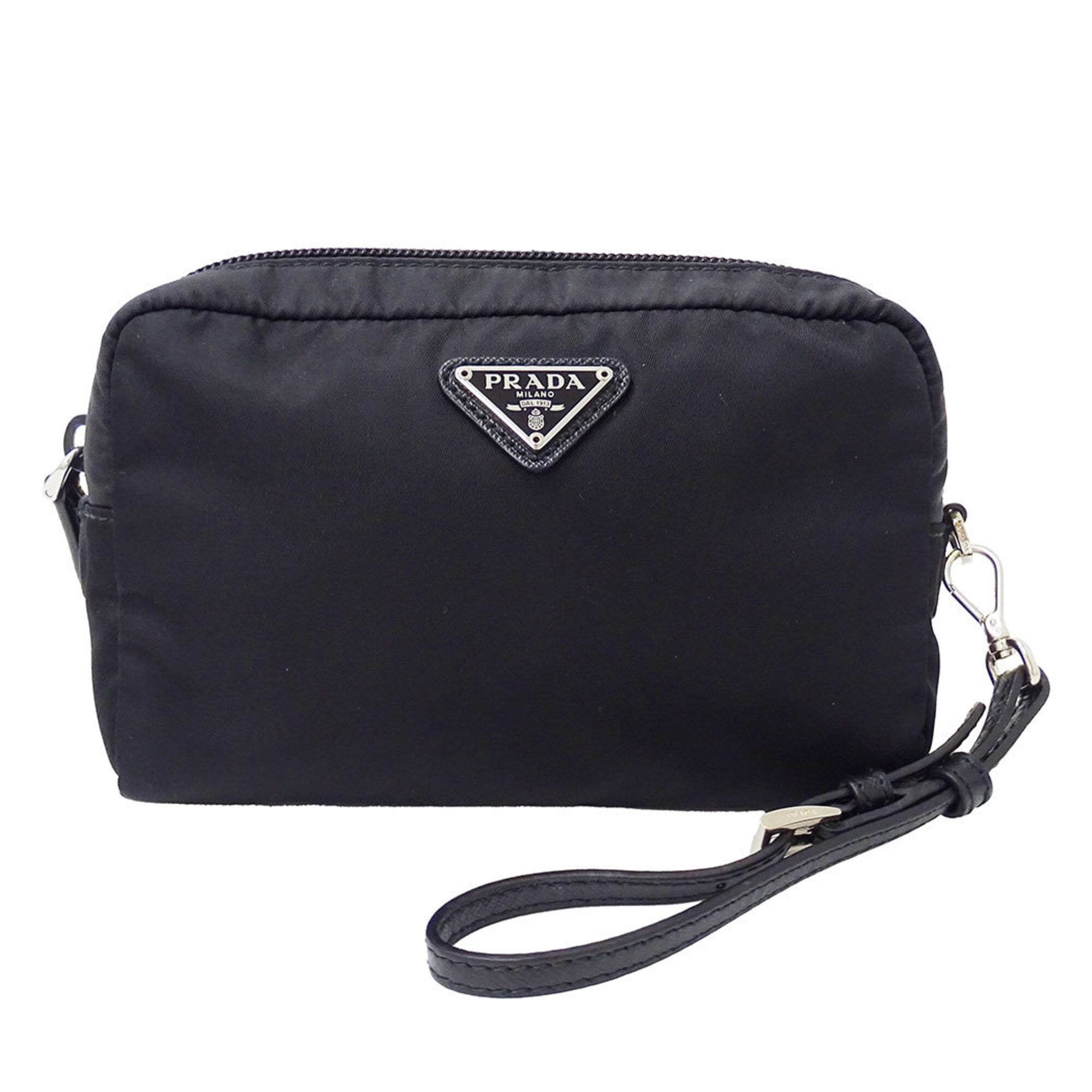 Prada Black Nylon Handbag Pouch (Pre-Owned)