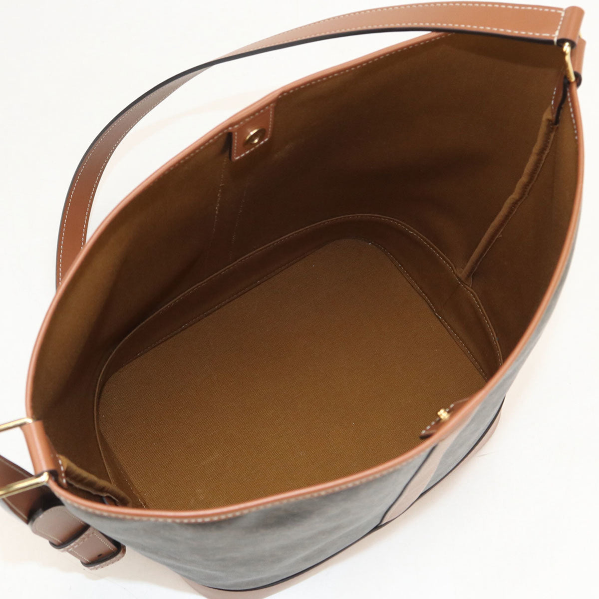 Celine Brown Pvc Leather Shoulder Bag (Pre-Owned)