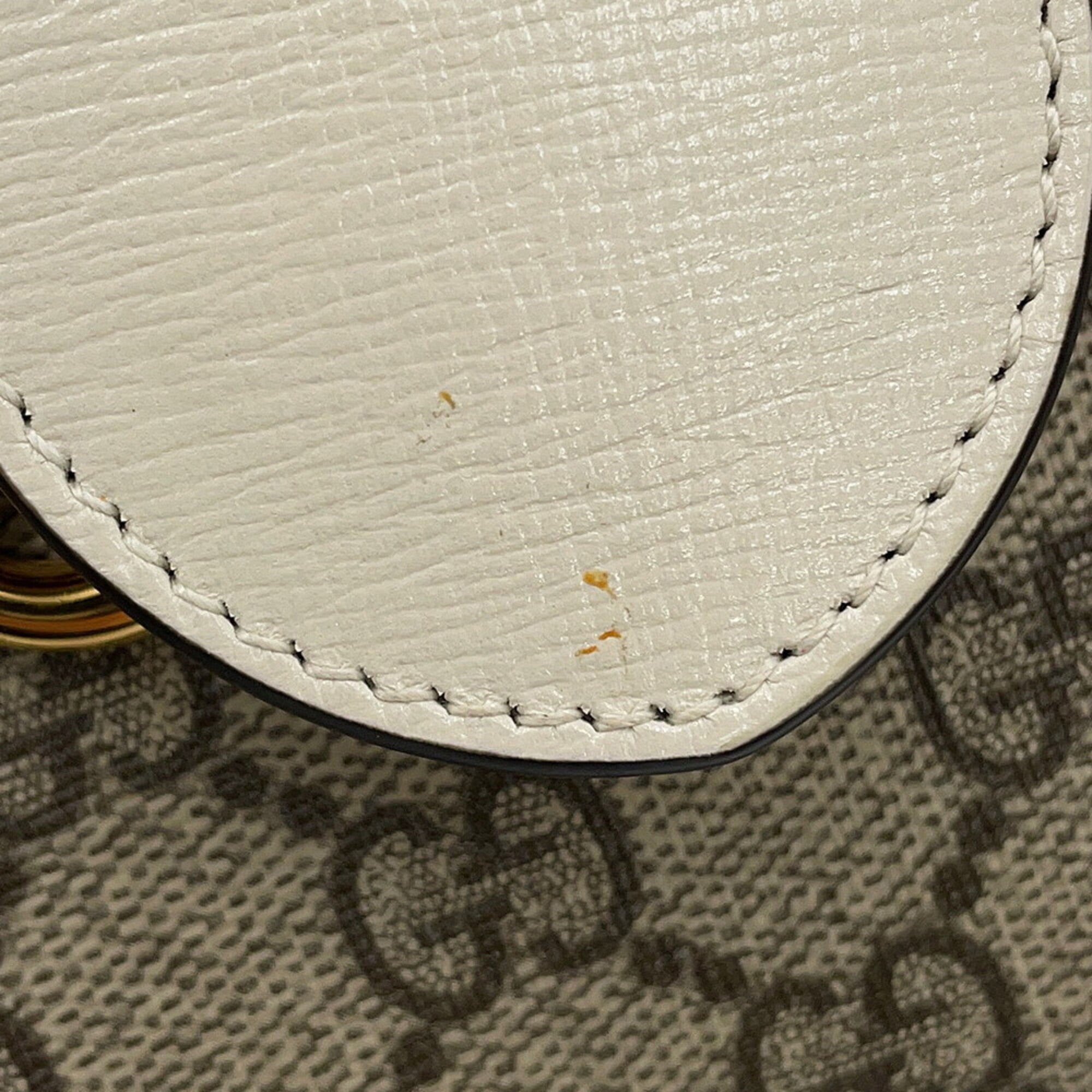 Gucci Beige Brown White Gg Supreme Handbag Shoulder Bag (Pre-Owned)