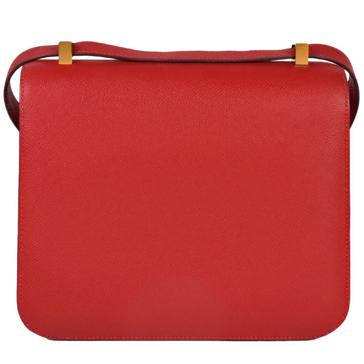 Hermes Constance Red Color Leather Shoulder Bag (Pre-Owned)