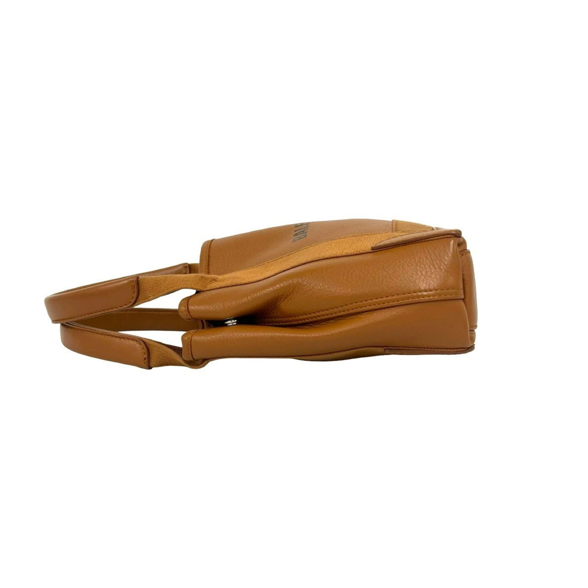 Balenciaga Brown Leather Handbag Pouch Shoulder Bag (Pre-Owned)