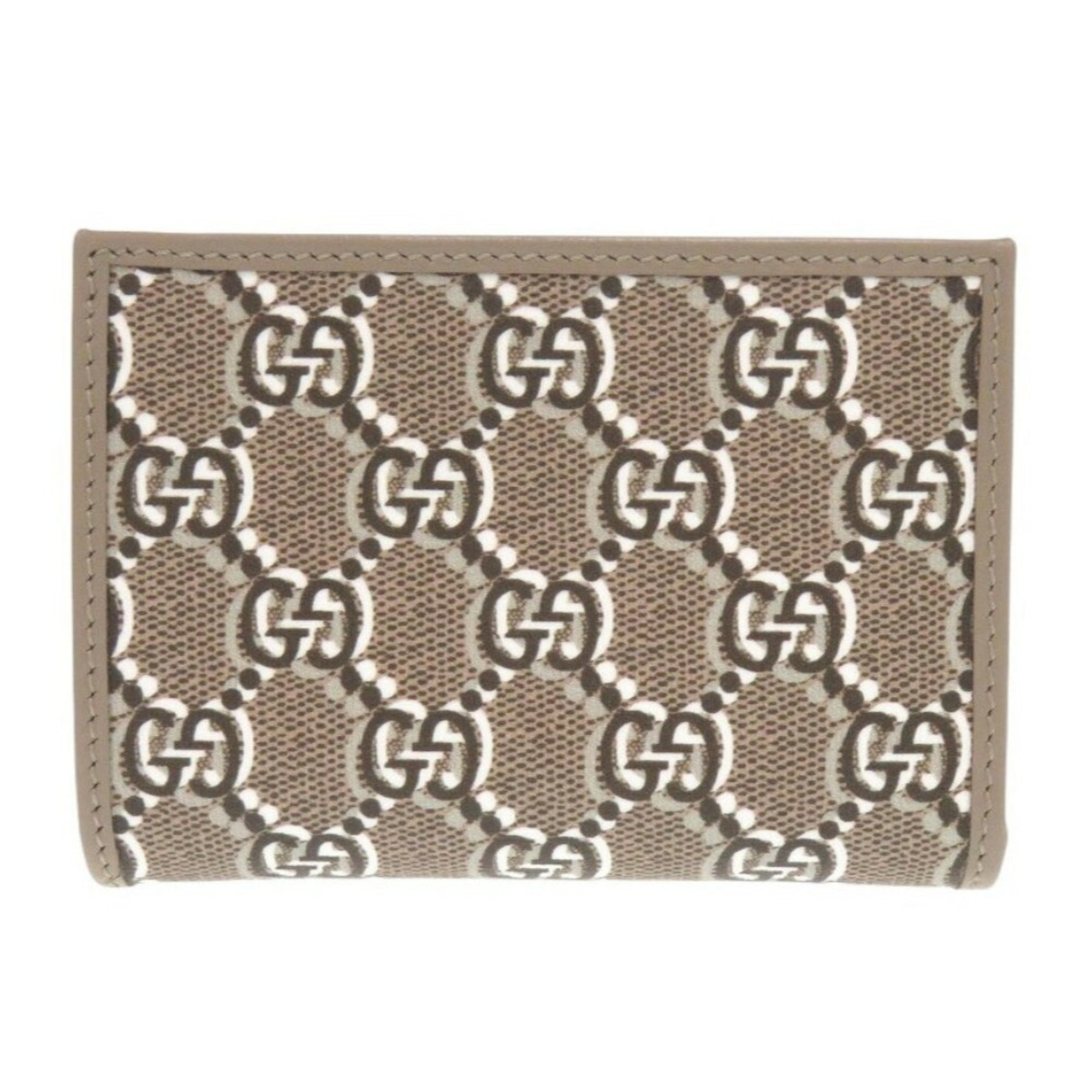 Gucci Brown Leather Wallet (Bi-Fold) (Pre-Owned)