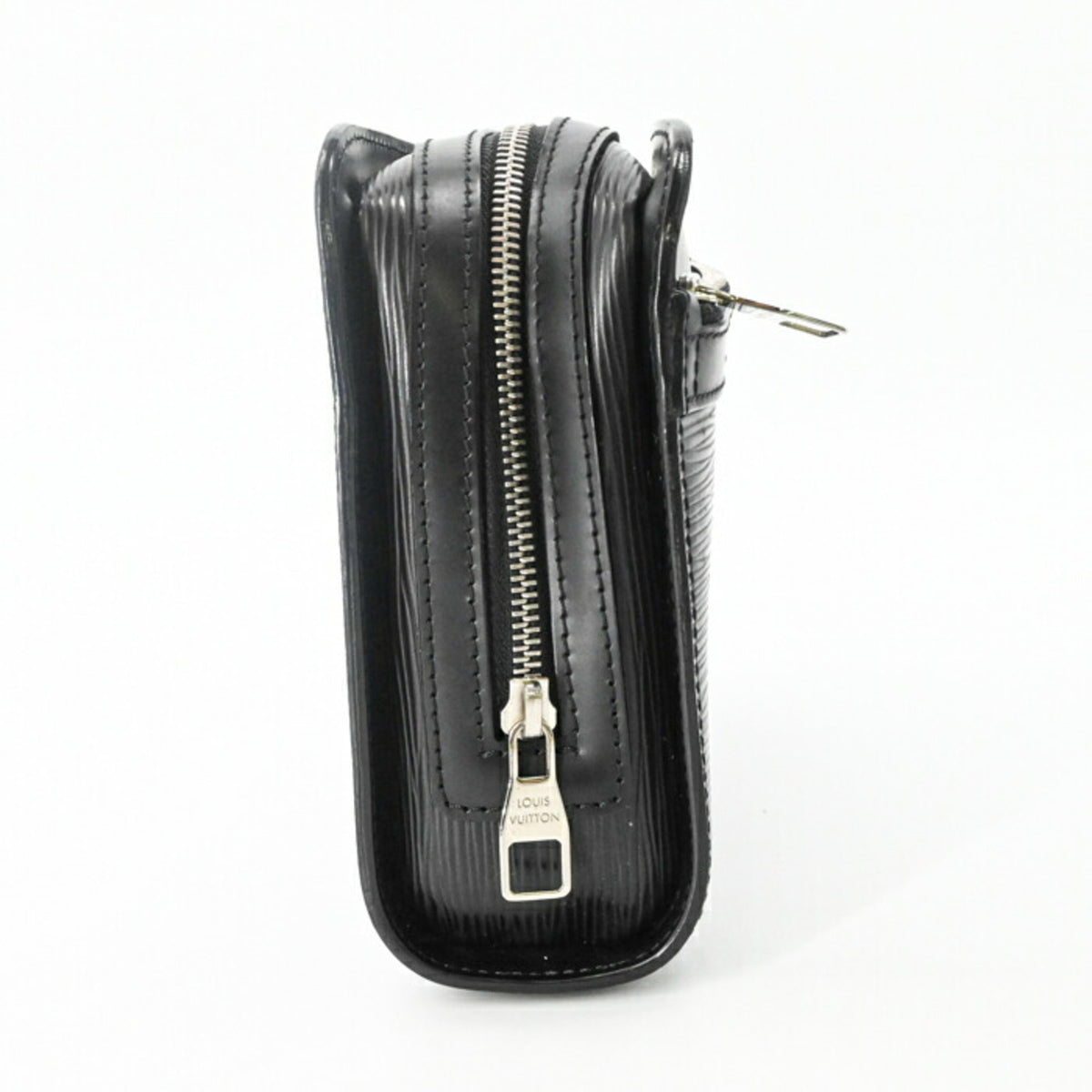 Louis Vuitton Epi Black Epi Leather Clutch Bag (Pre-Owned)
